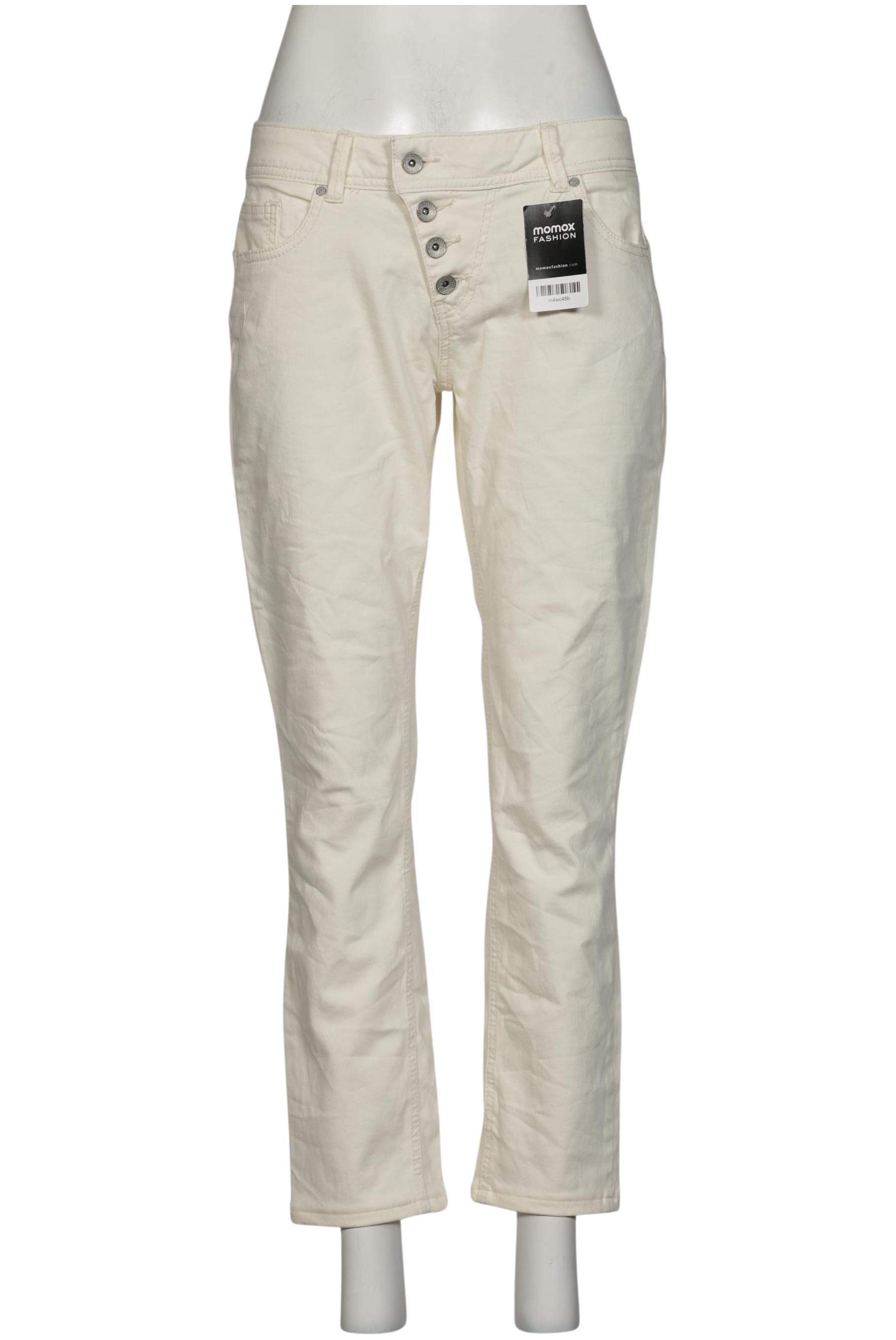 

Buena Vista Damen Jeans, cremeweiß, Gr. 0