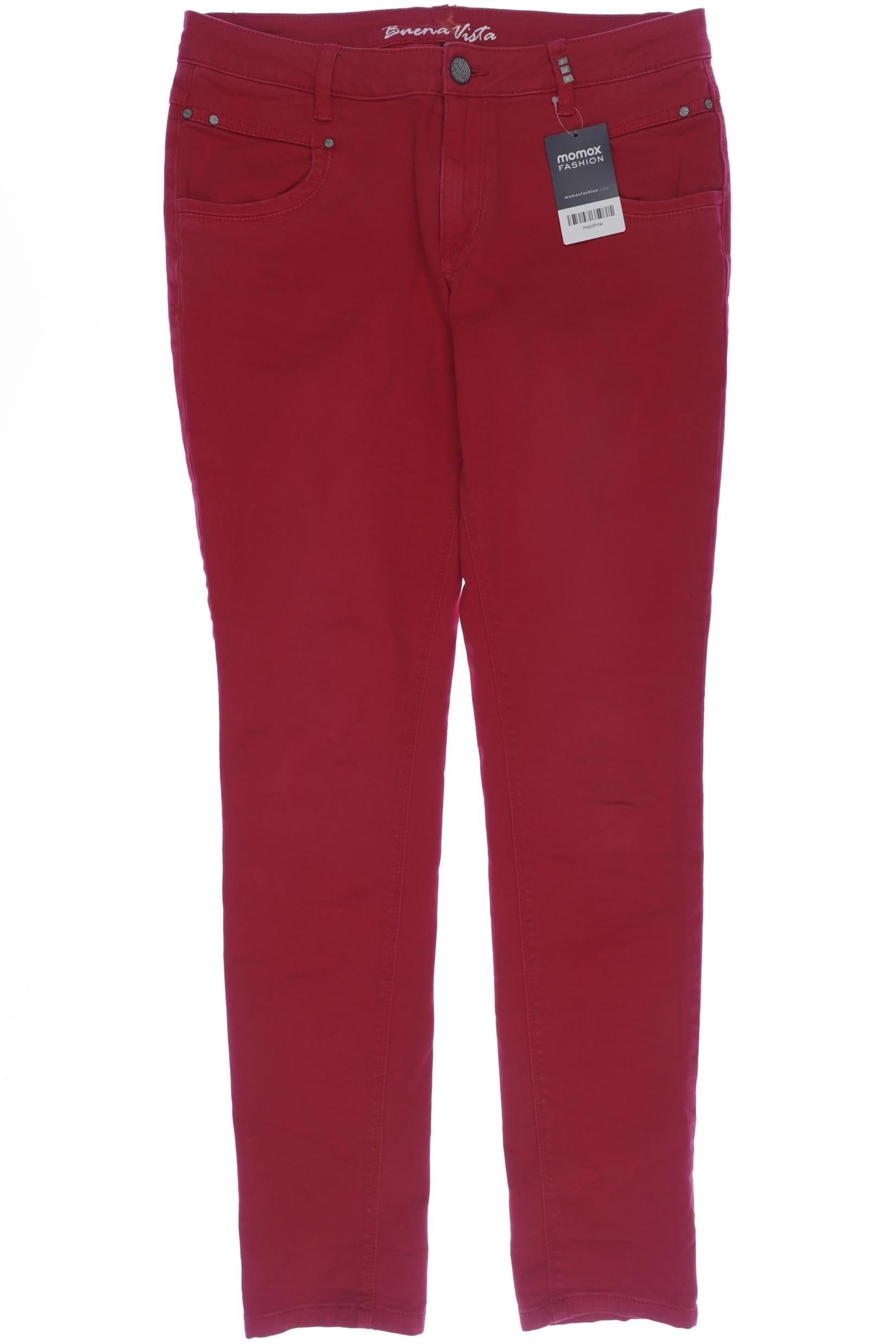 

Buena Vista Damen Jeans, rot, Gr. 0