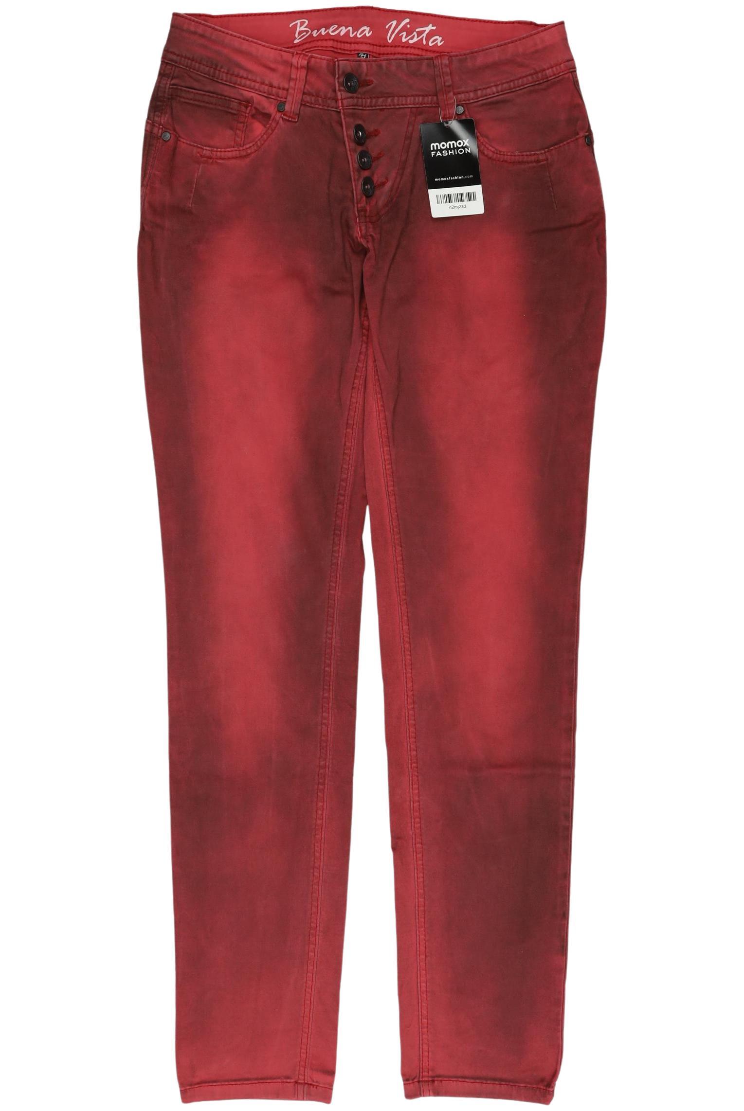 

Buena Vista Damen Jeans, rot, Gr. 0