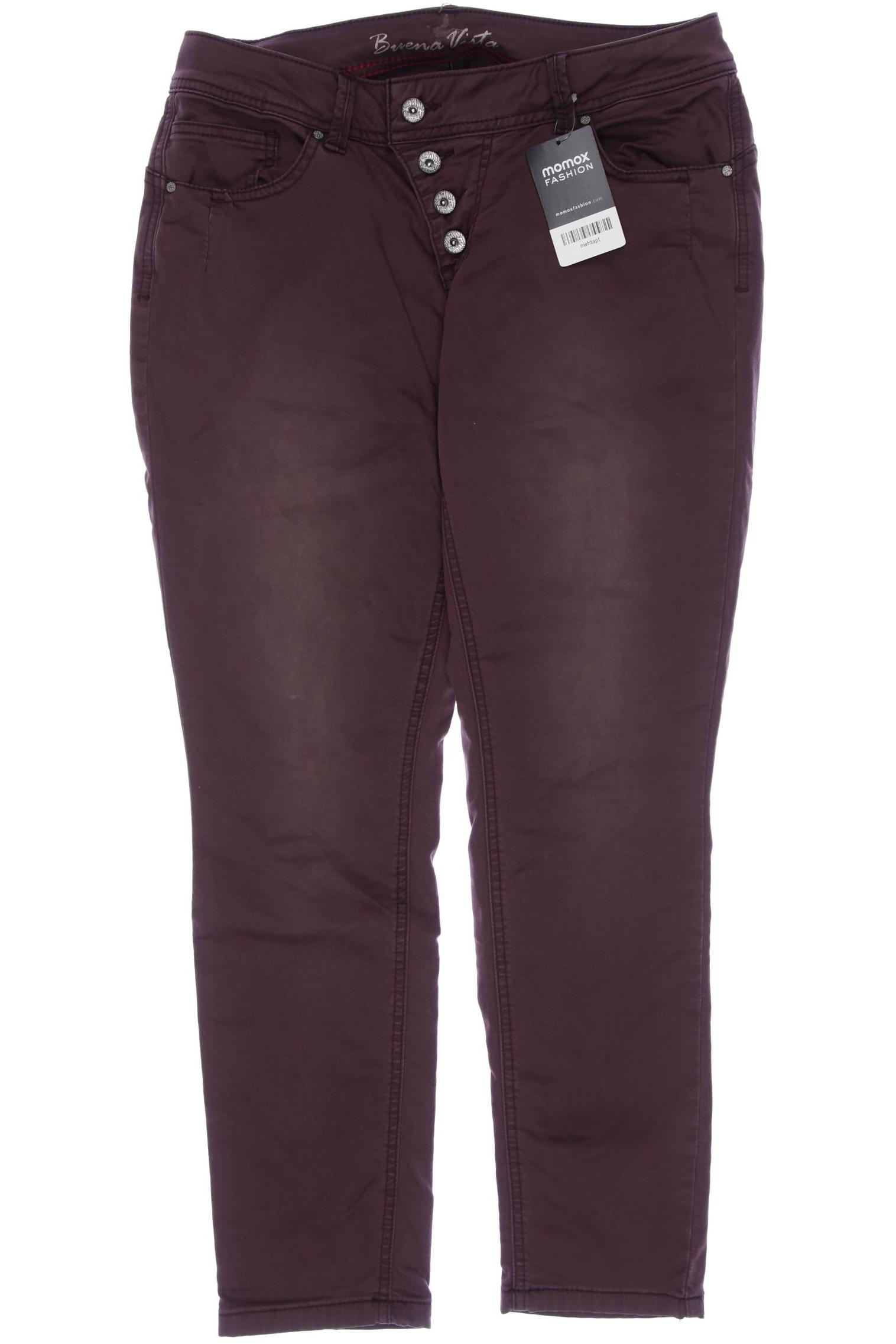 Thumbnail - Buena Vista Damen Stoffhose, bordeaux, Gr. 0