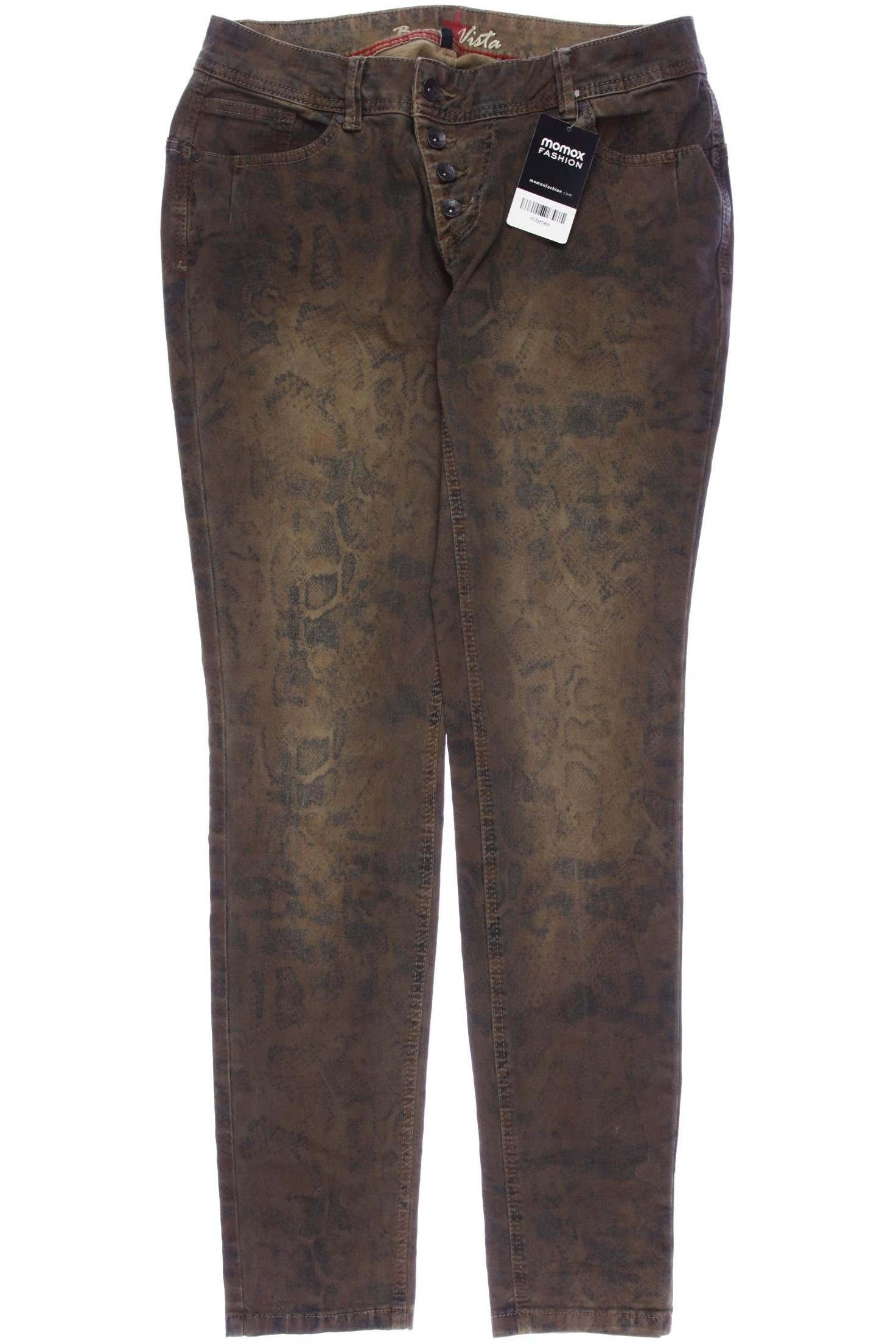 

Buena Vista Damen Jeans, braun, Gr. 0