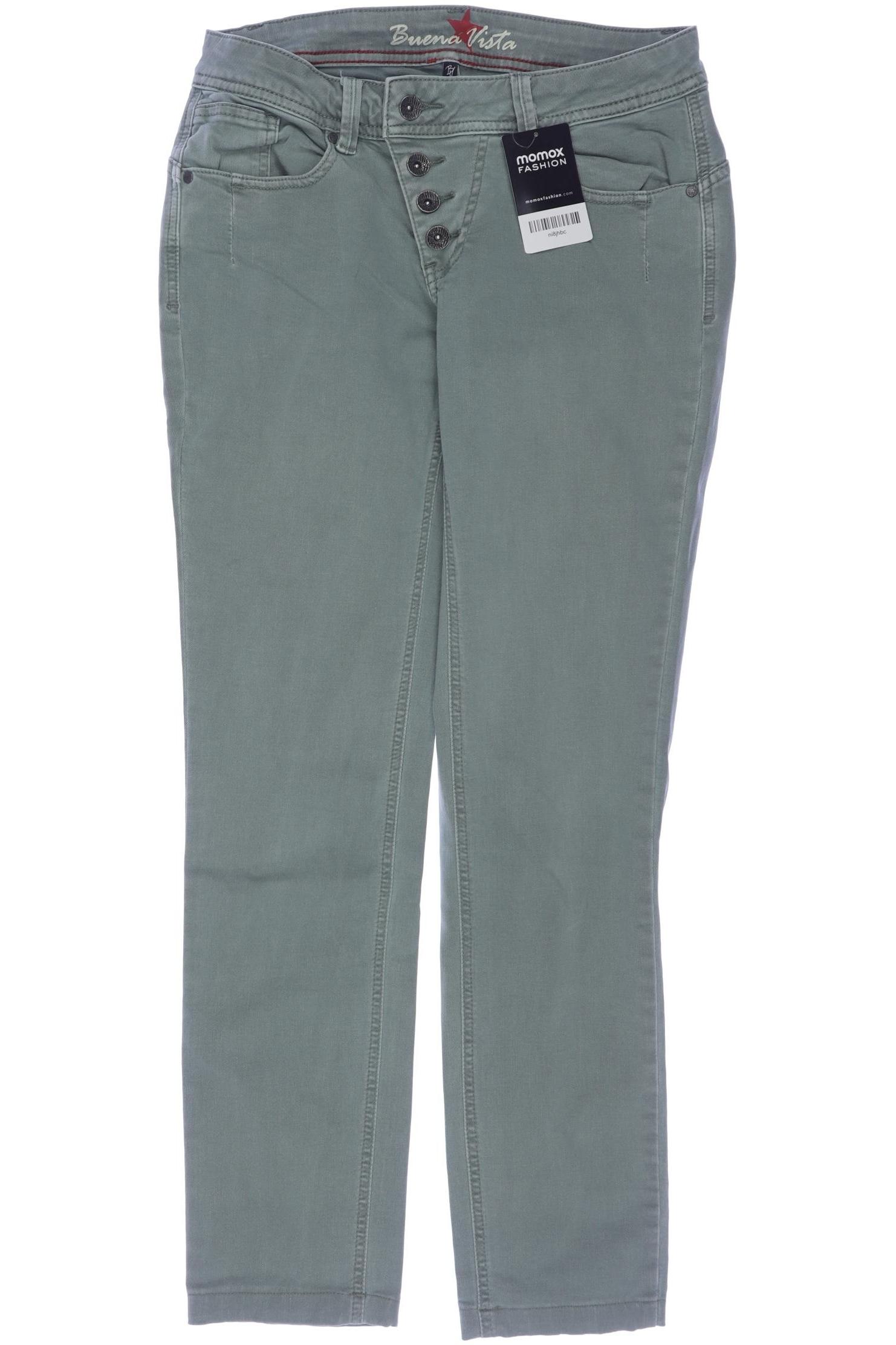 

Buena Vista Damen Jeans, grün, Gr. 0