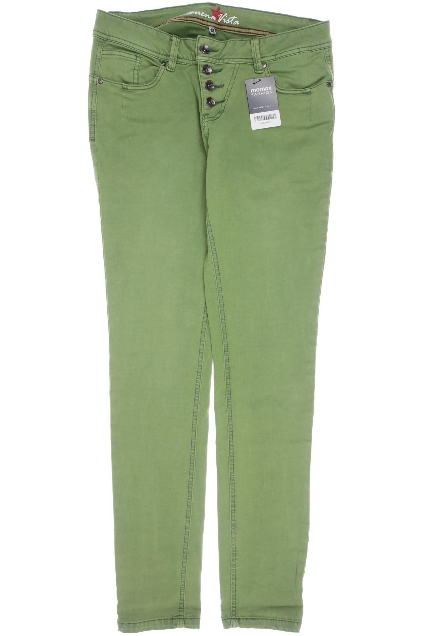 

Buena Vista Damen Jeans, grün, Gr. 0