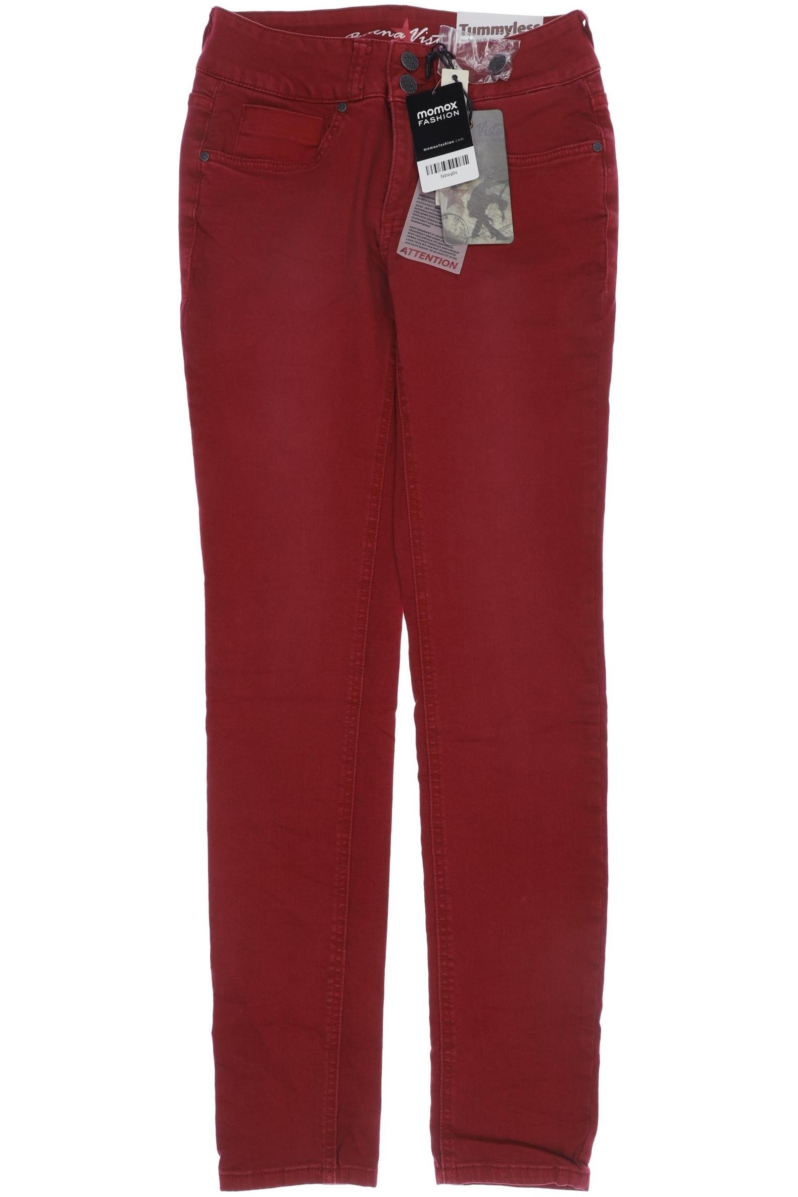 

Buena Vista Damen Jeans, rot, Gr. 0