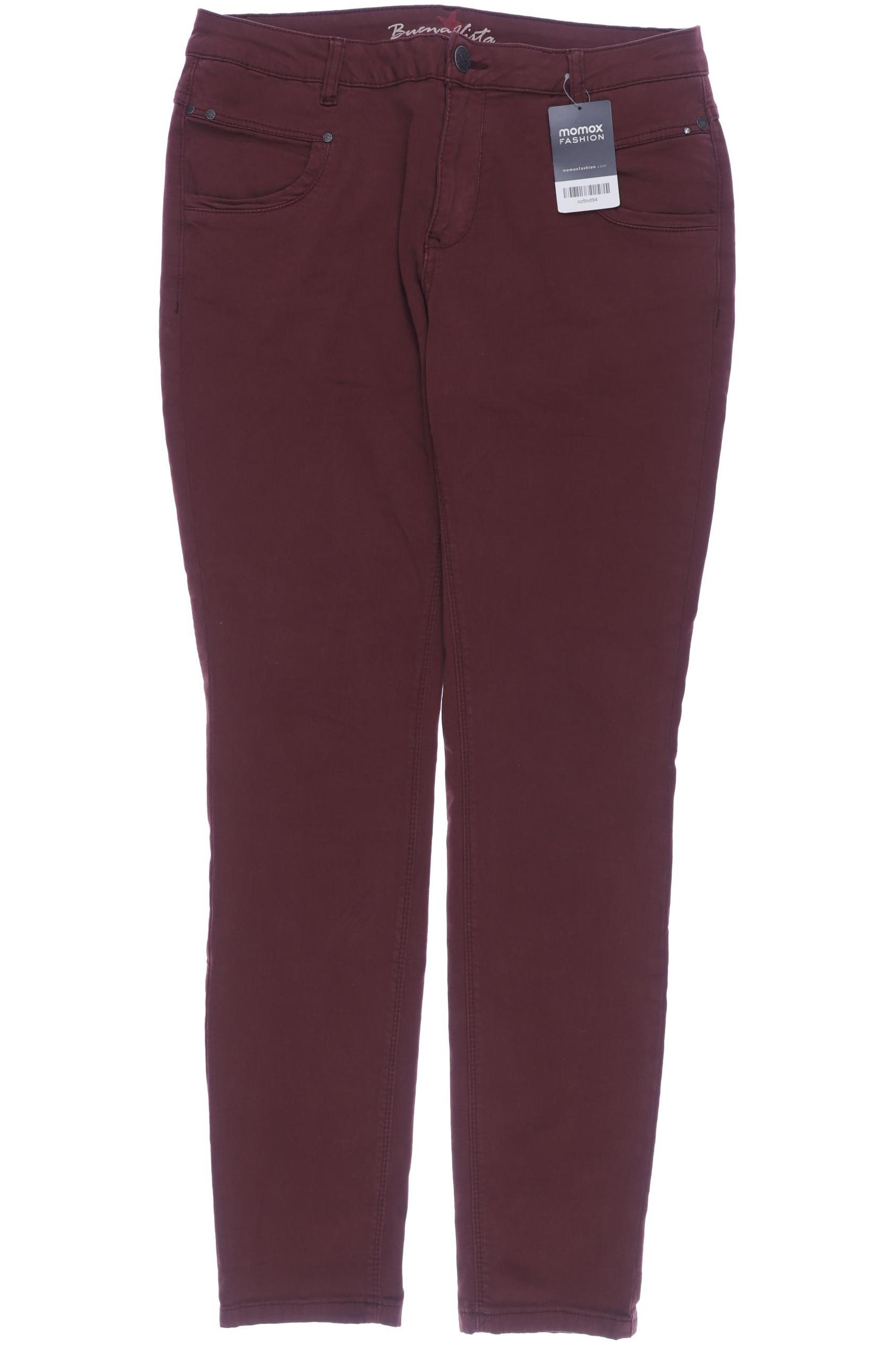 

Buena Vista Damen Jeans, bordeaux, Gr. 0