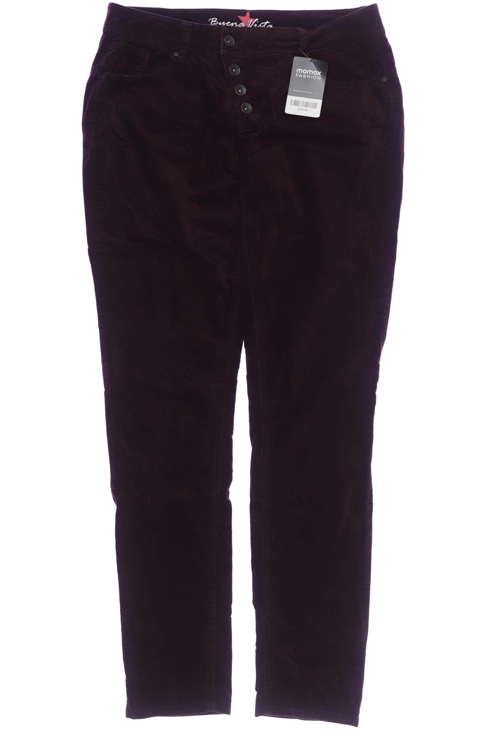 

Buena Vista Damen Stoffhose, bordeaux, Gr. 0