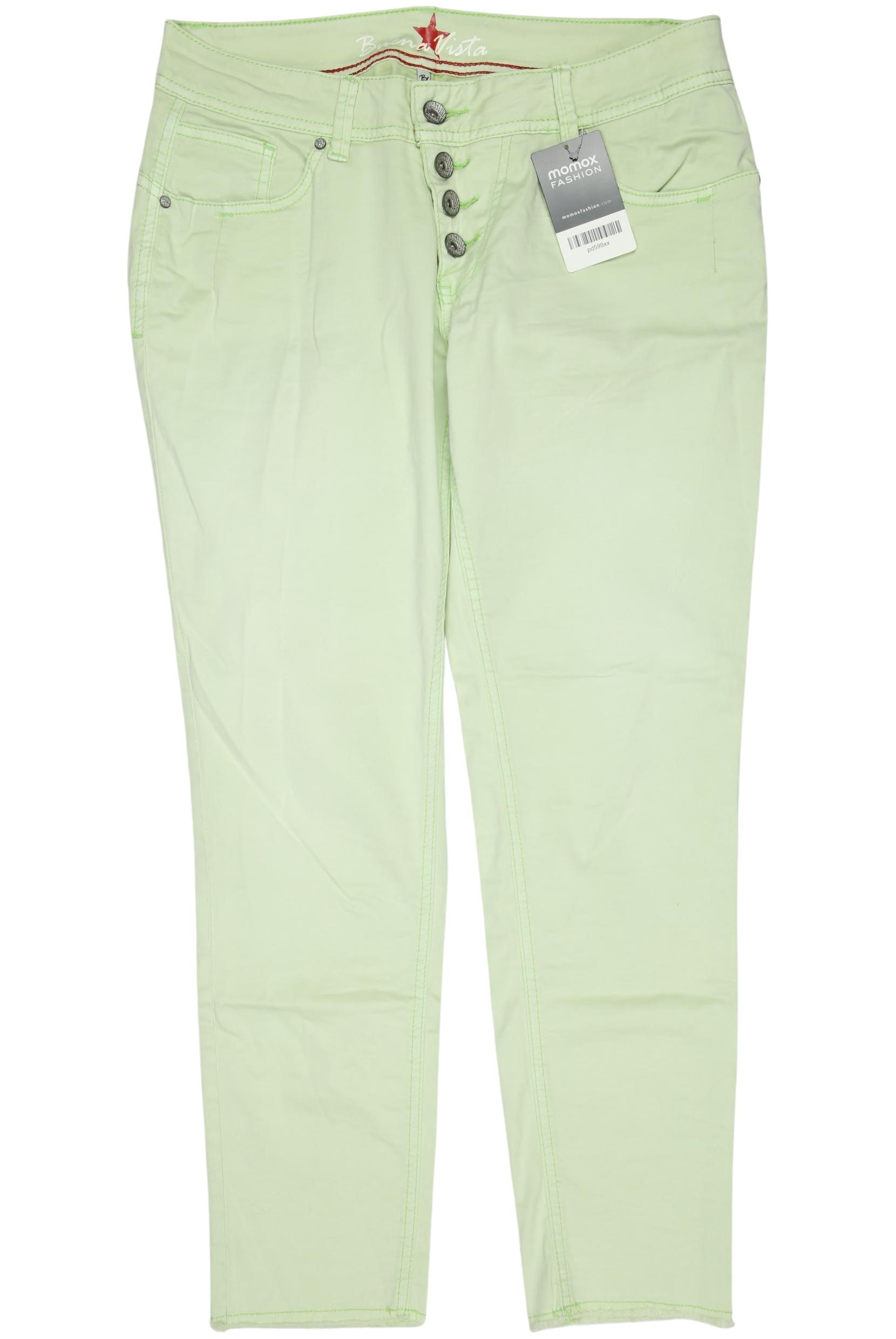 

Buena Vista Damen Jeans, hellgrün, Gr. 0