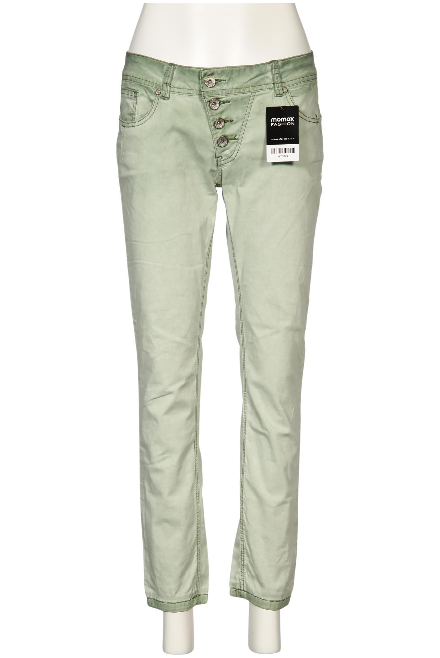 

Buena Vista Damen Jeans, hellgrün, Gr. 0