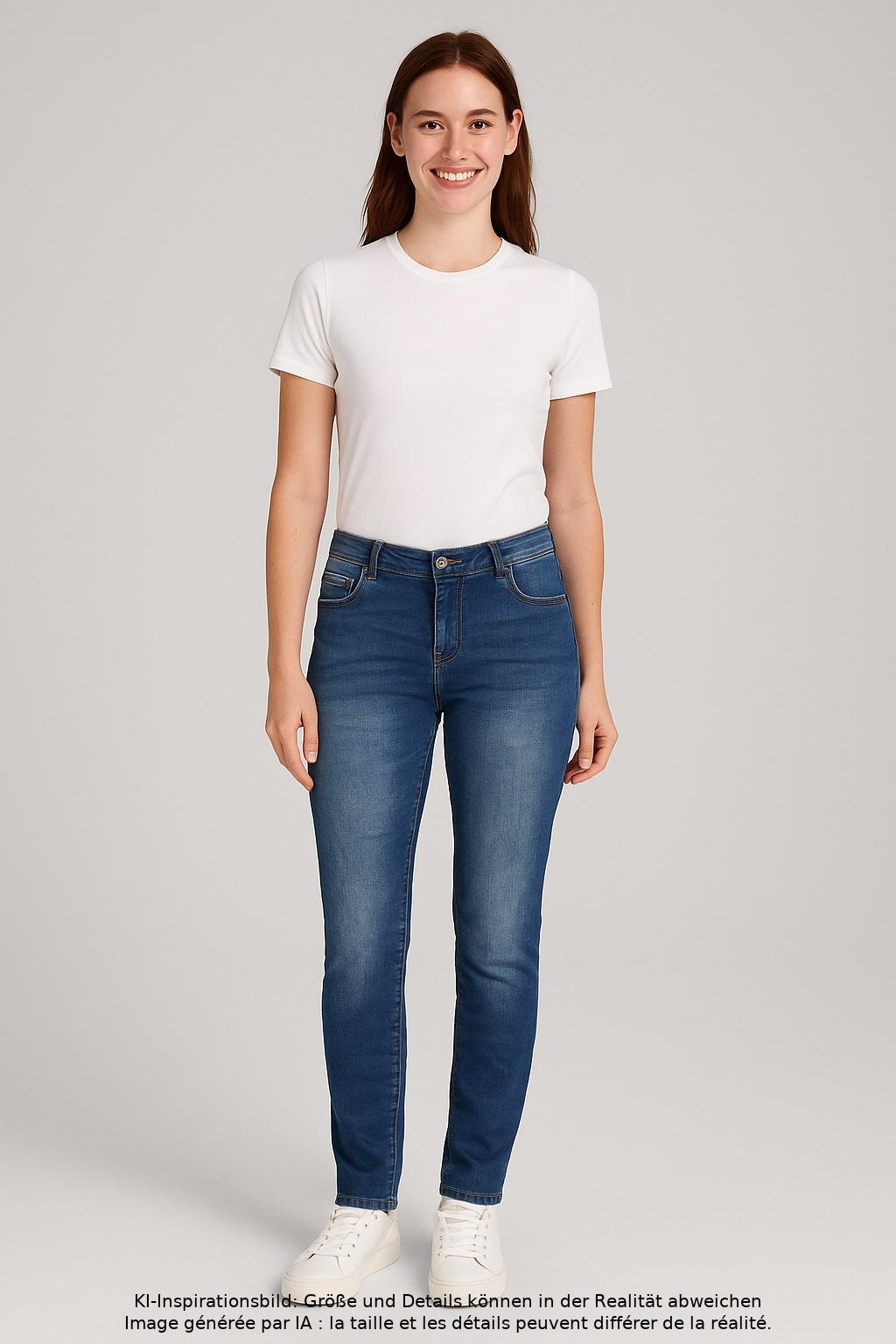 

Buena Vista Damen Jeans, blau, Gr. 0