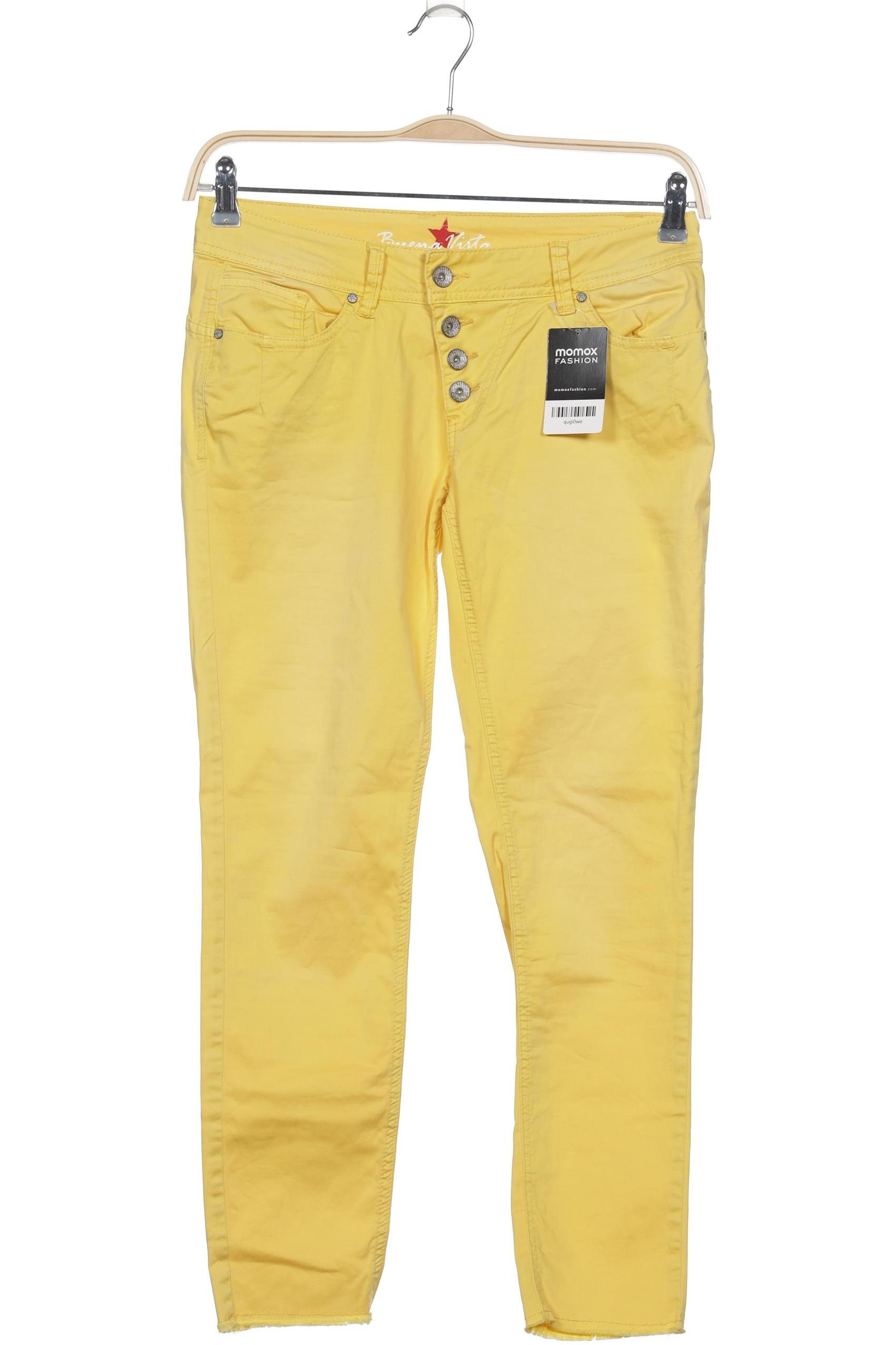 

Buena Vista Damen Jeans, gelb, Gr. 0