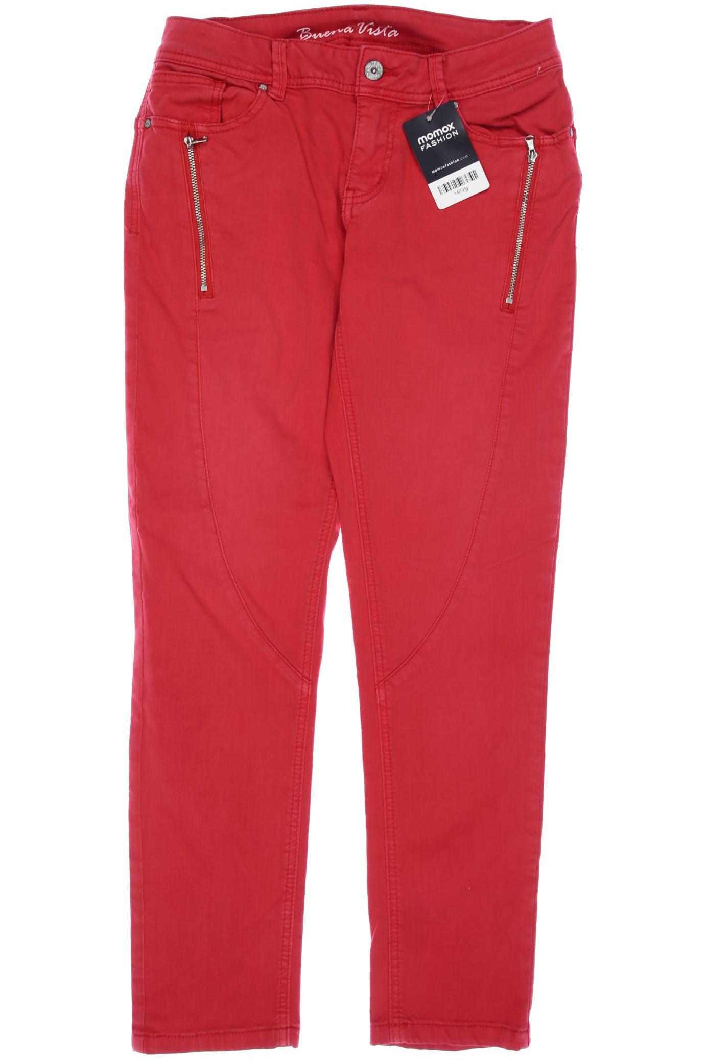 

Buena Vista Damen Jeans, rot, Gr. 0