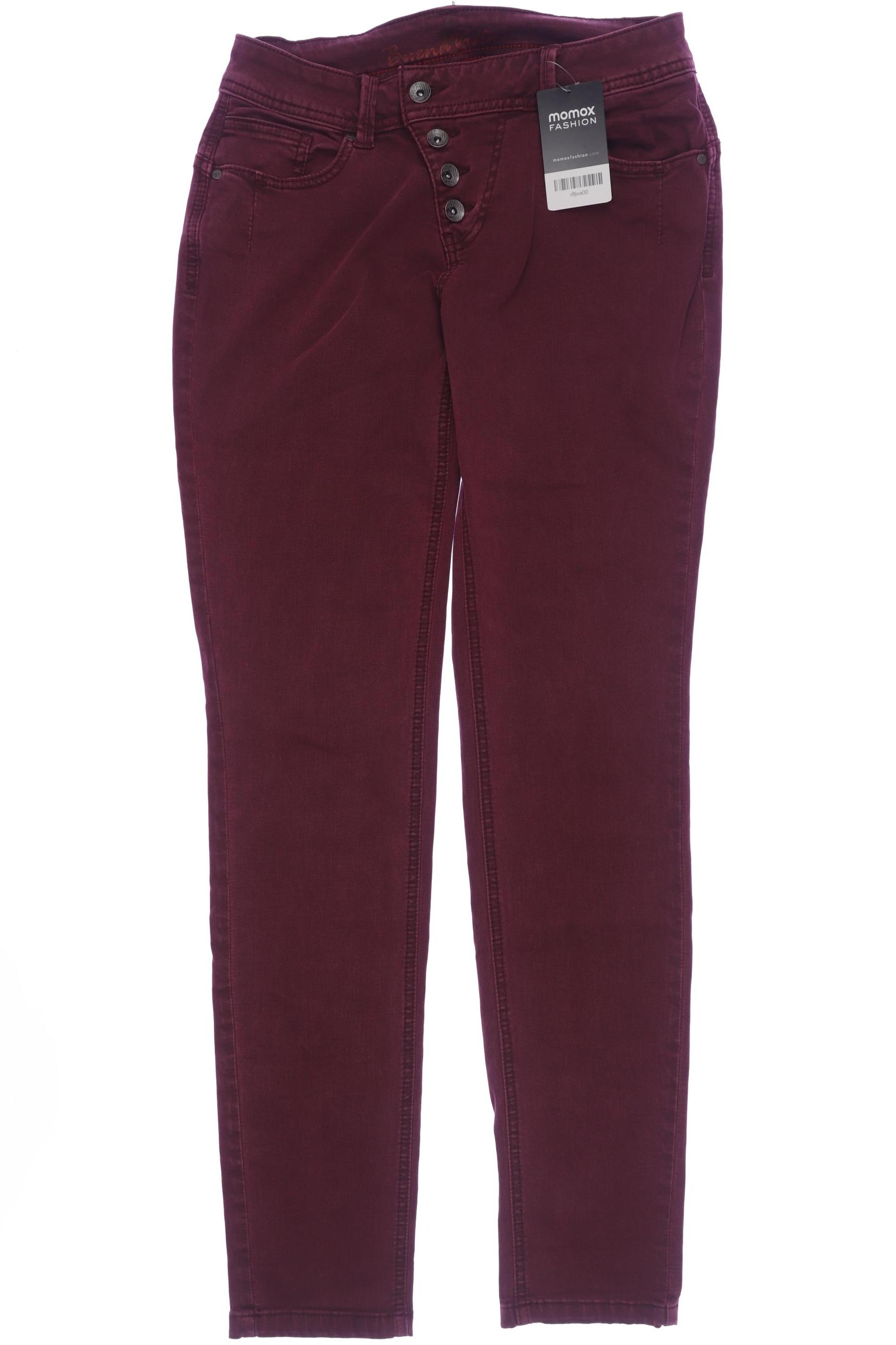 

Buena Vista Damen Jeans, bordeaux, Gr. 0