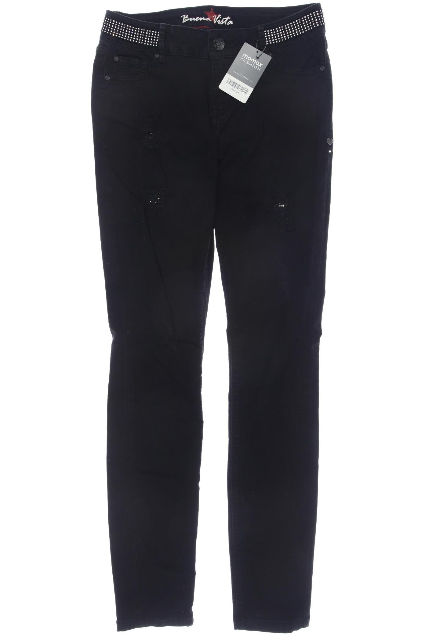 

Buena Vista Damen Jeans, schwarz, Gr. 0