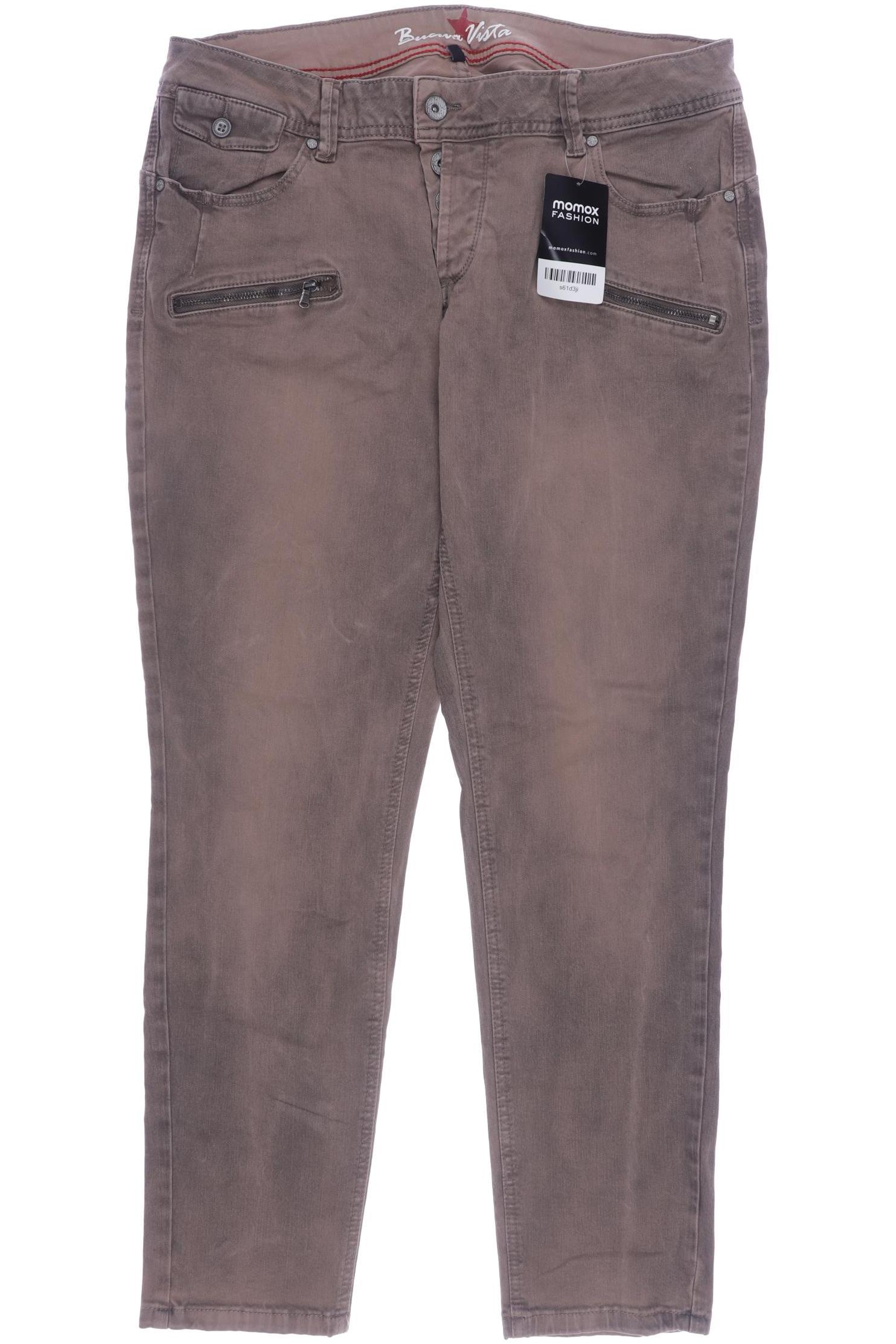 

Buena Vista Damen Jeans, braun, Gr. 0