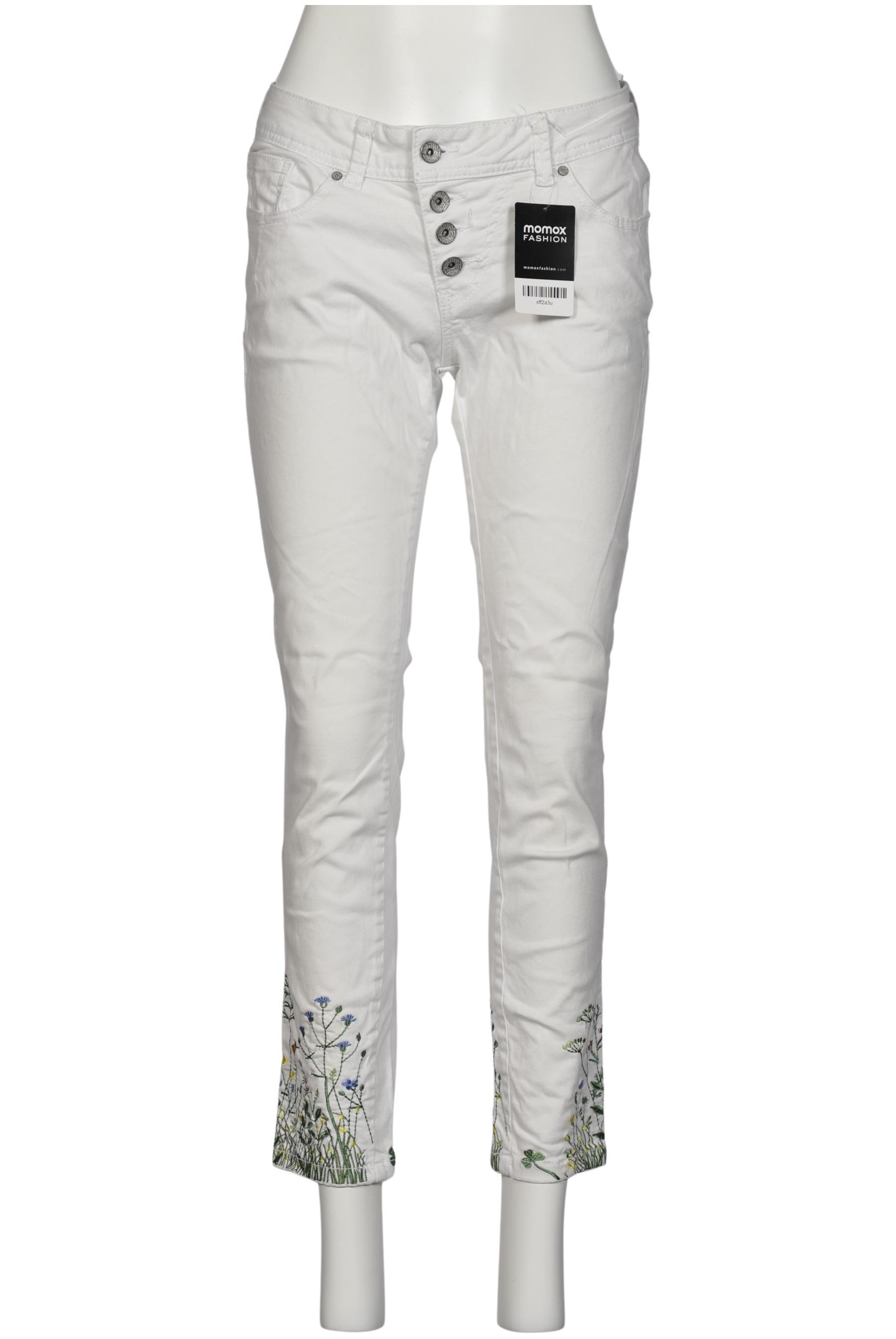 

Buena Vista Damen Jeans, weiß, Gr. 0