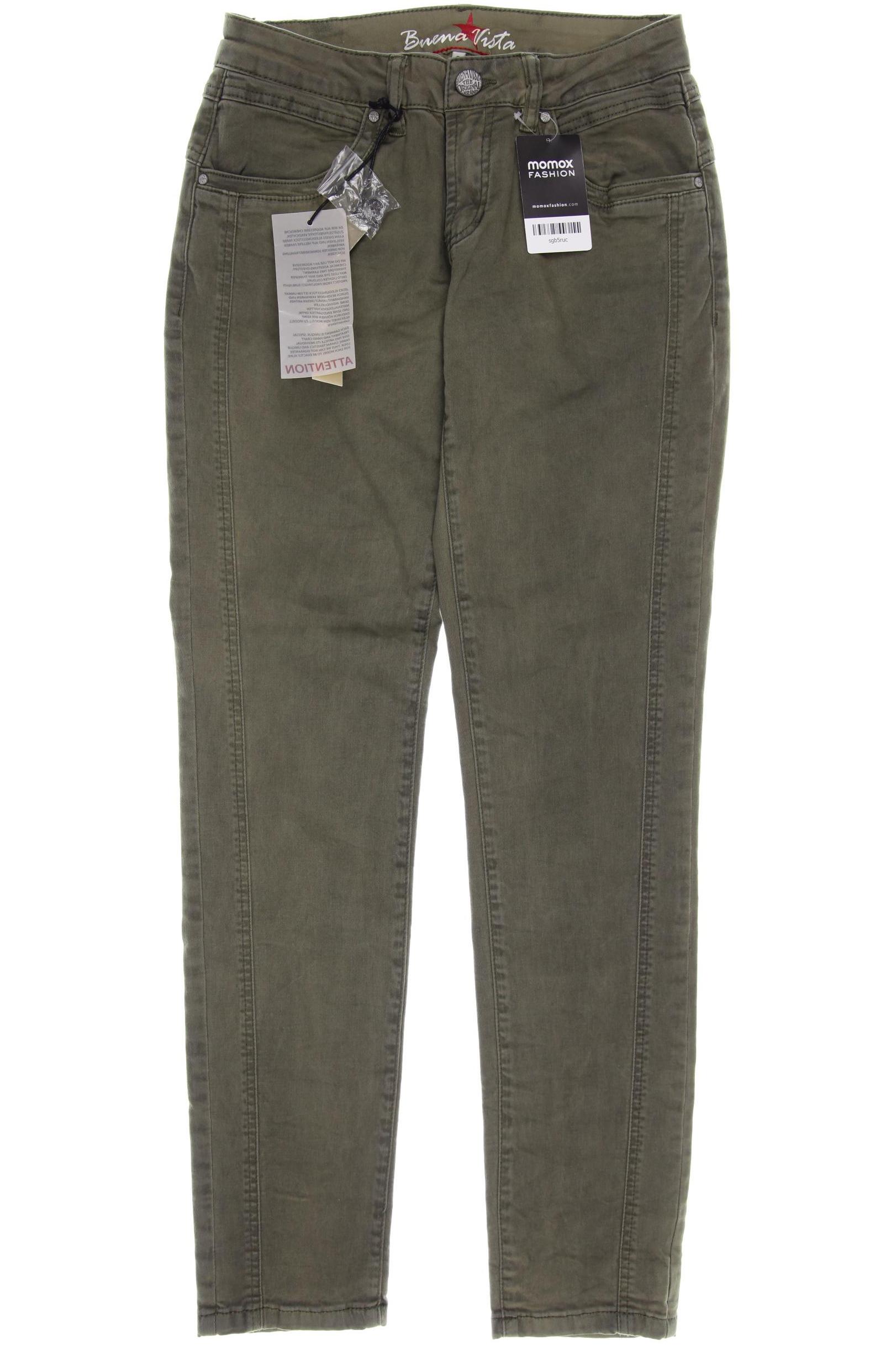 

Buena Vista Damen Jeans, grün, Gr. 0