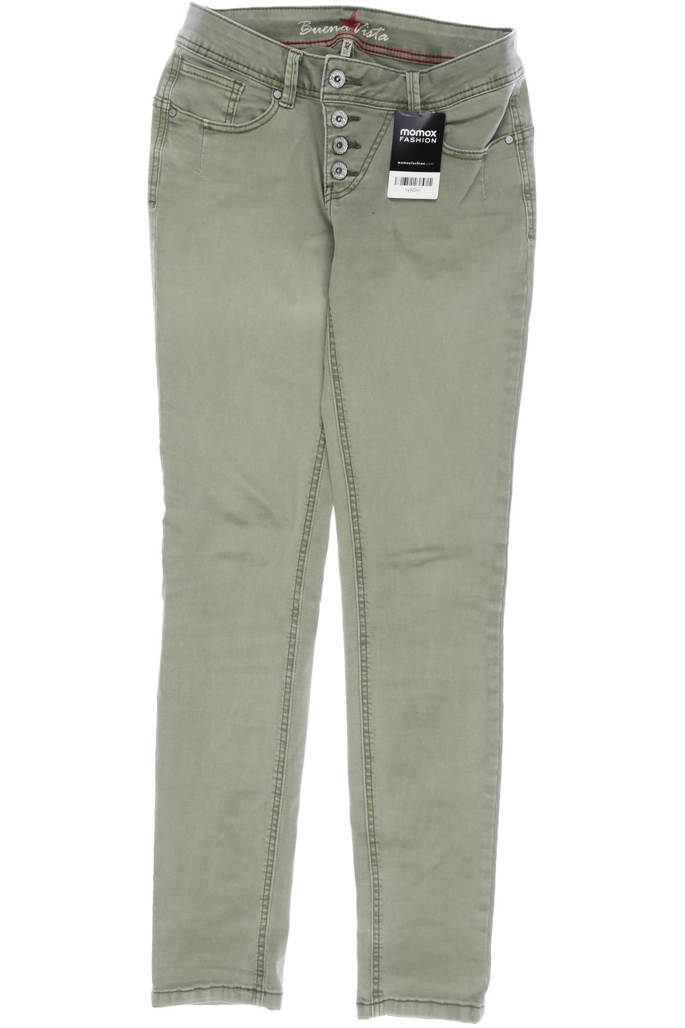 

Buena Vista Damen Jeans, grün, Gr. 0