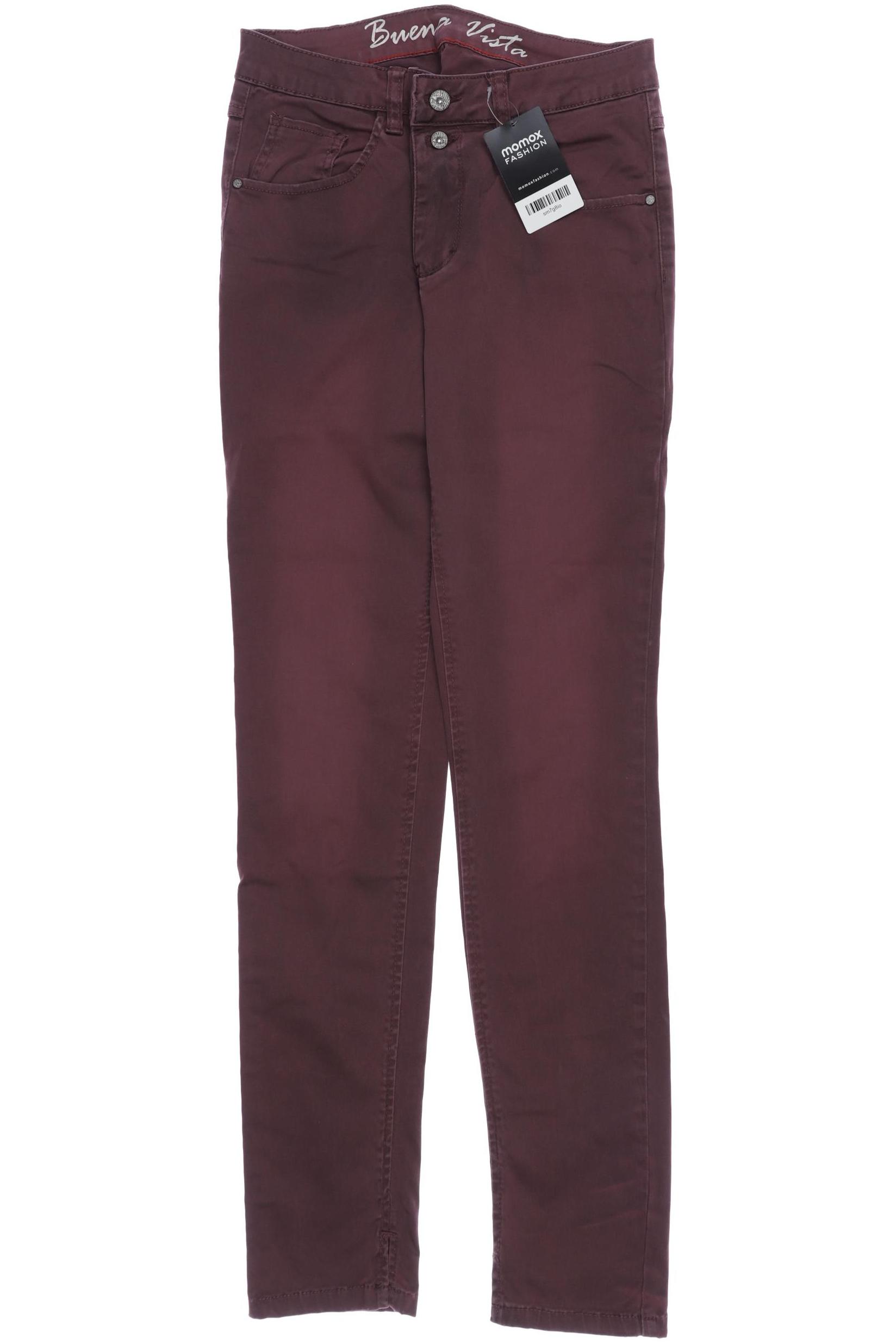 

Buena Vista Damen Jeans, bordeaux, Gr. 0