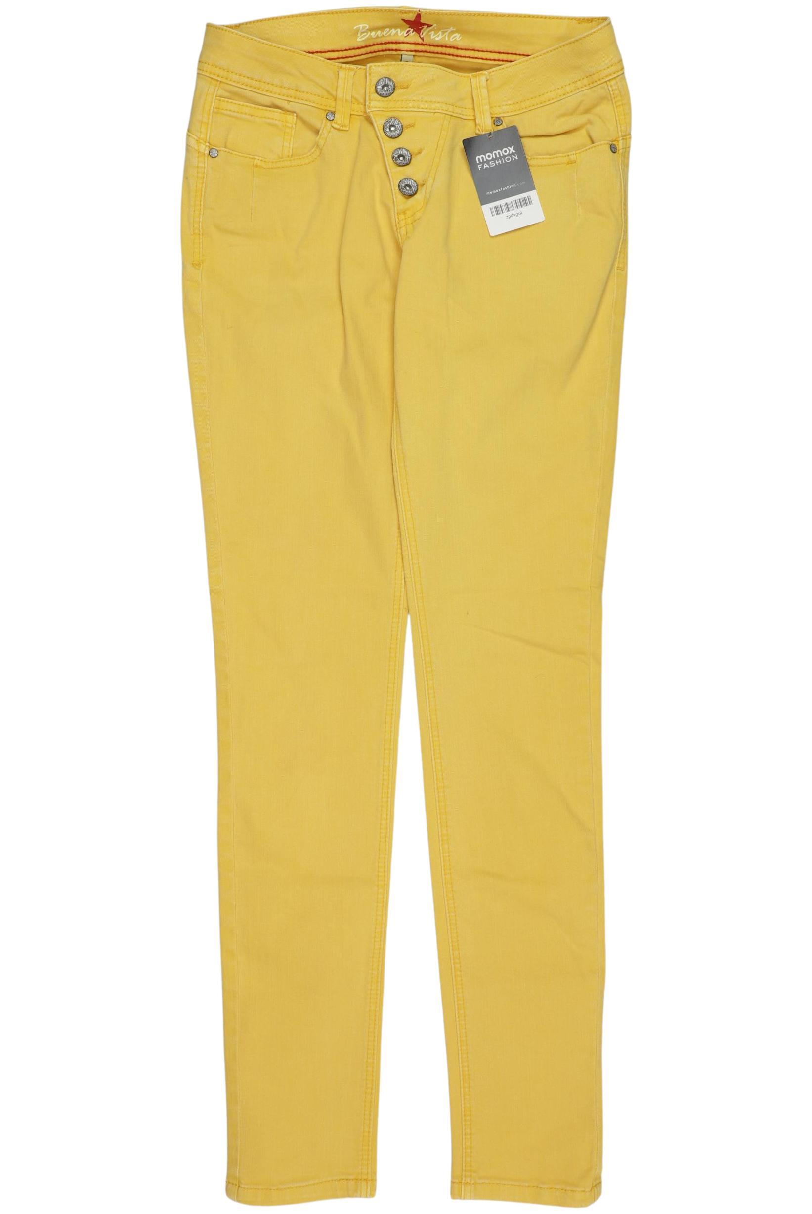 

Buena Vista Damen Jeans, gelb, Gr. 0