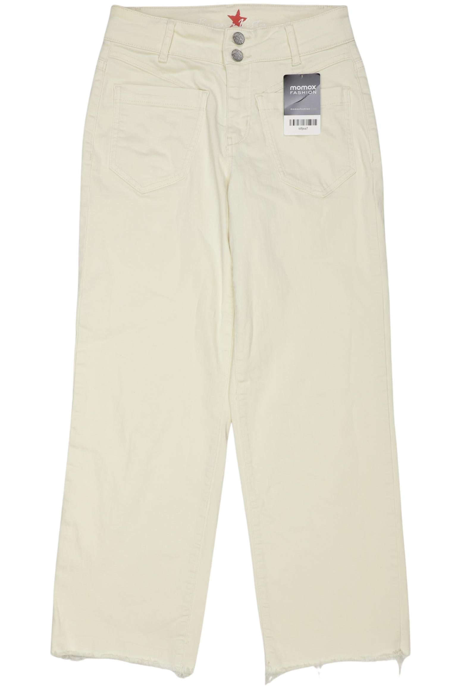 

Buena Vista Damen Jeans, cremeweiß, Gr. 0