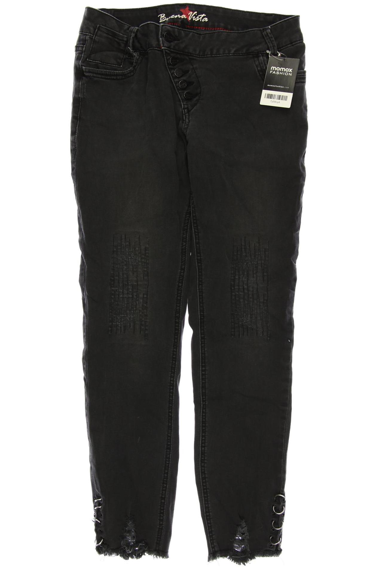 

Buena Vista Damen Jeans, schwarz, Gr. 0