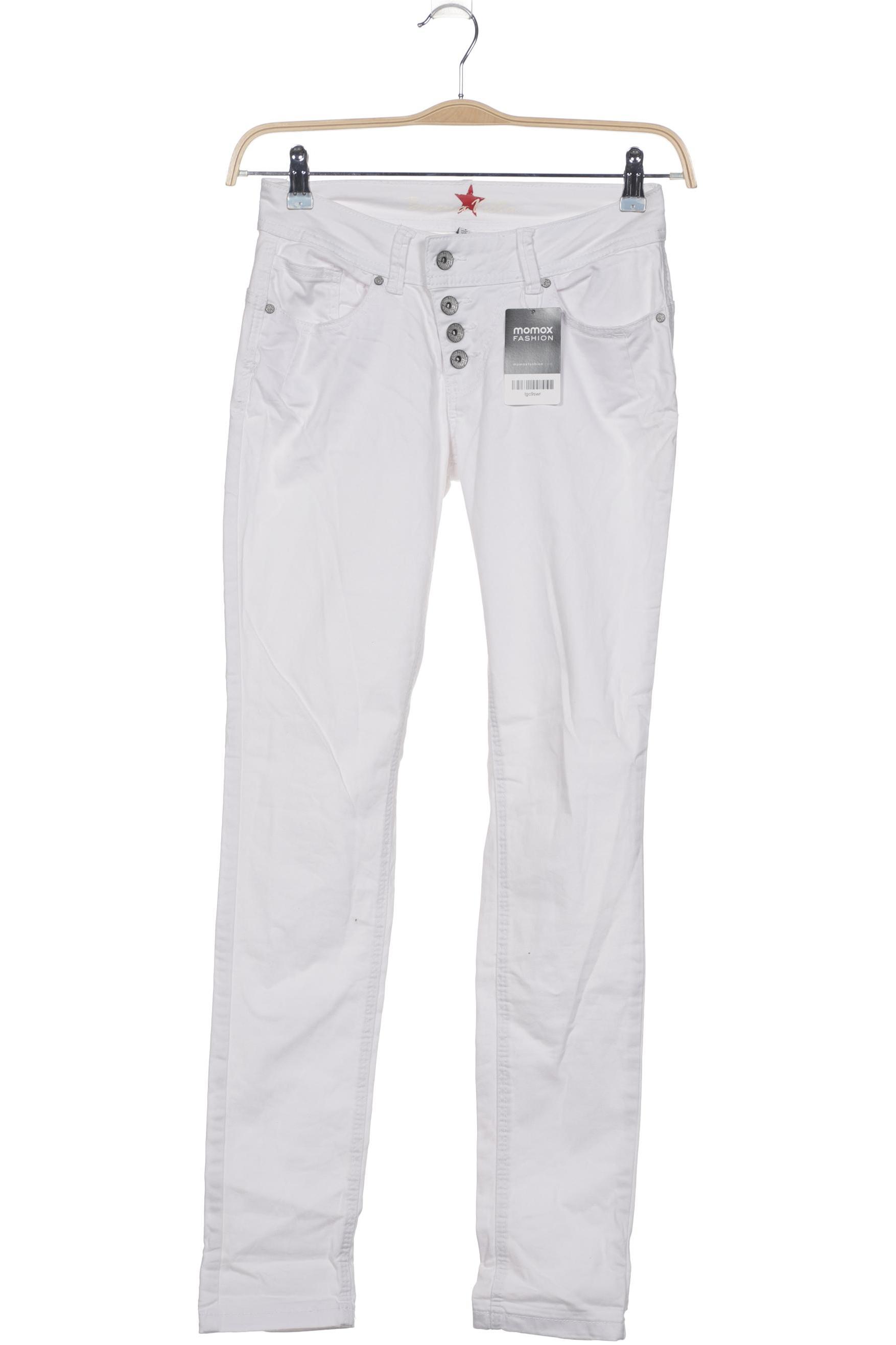 

Buena Vista Damen Jeans, weiß, Gr. 0