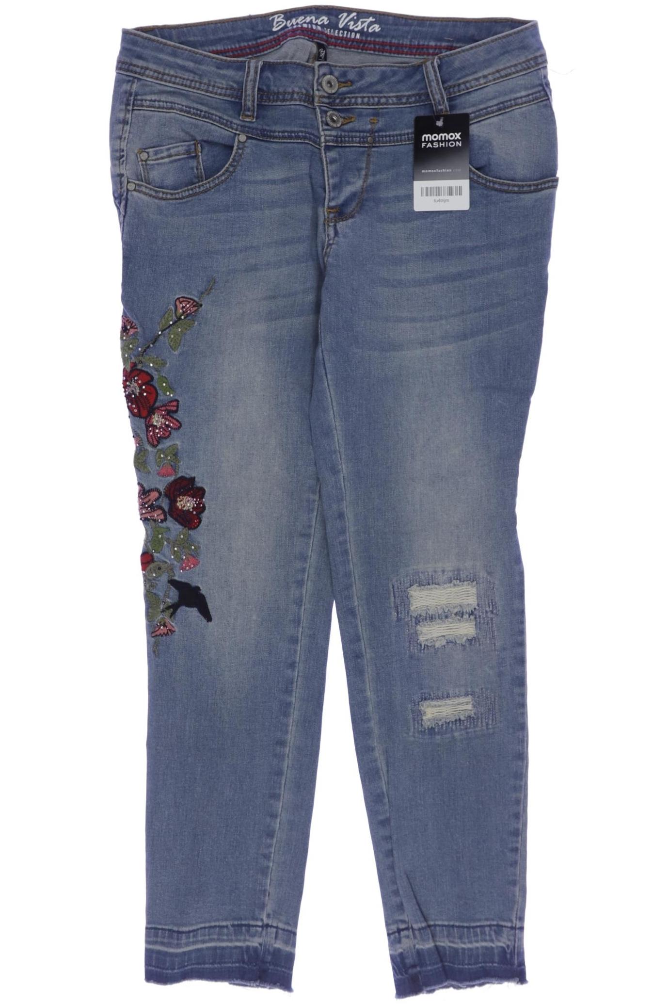 

Buena Vista Damen Jeans, blau, Gr. 0