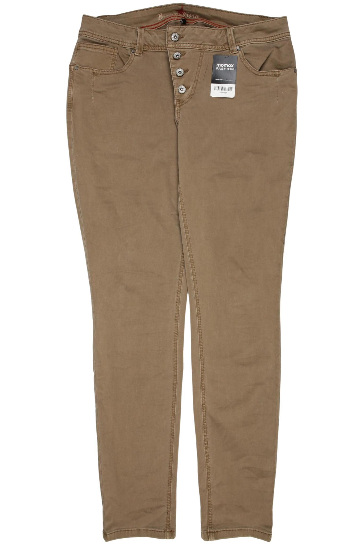 

Buena Vista Damen Jeans, braun, Gr. 0
