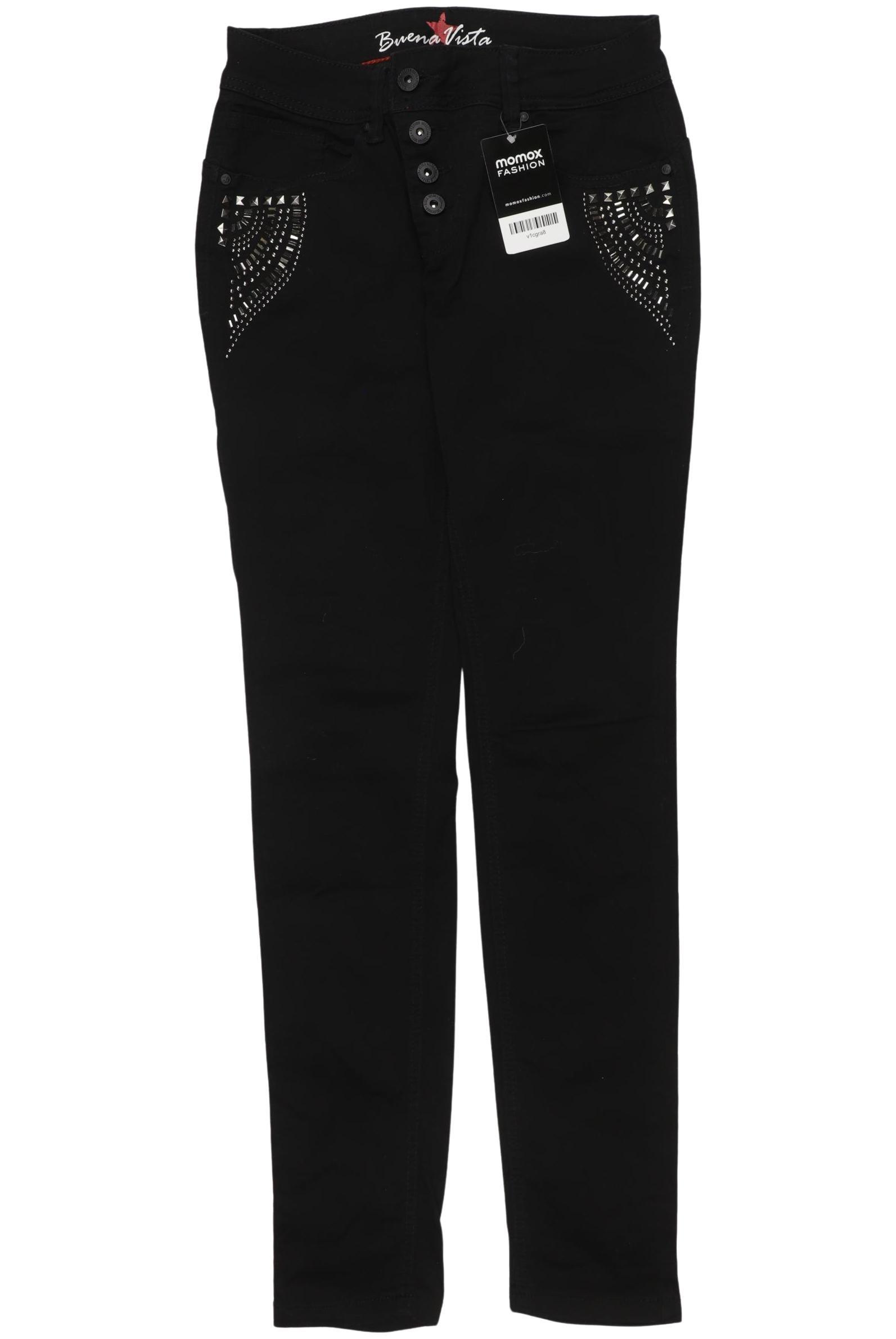 

Buena Vista Damen Jeans, schwarz, Gr. 0