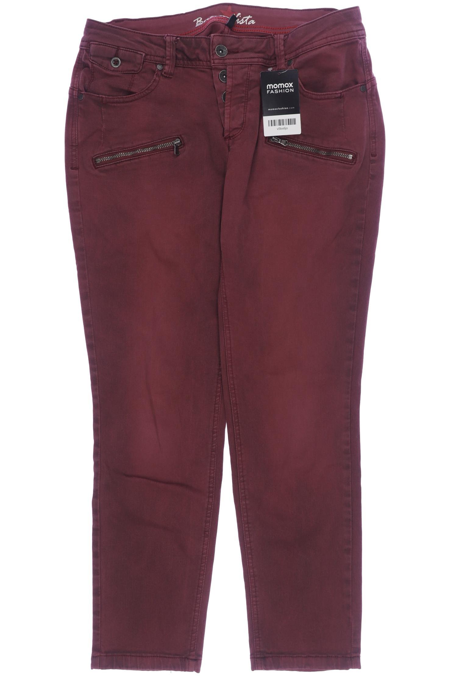 

Buena Vista Damen Jeans, bordeaux, Gr. 0