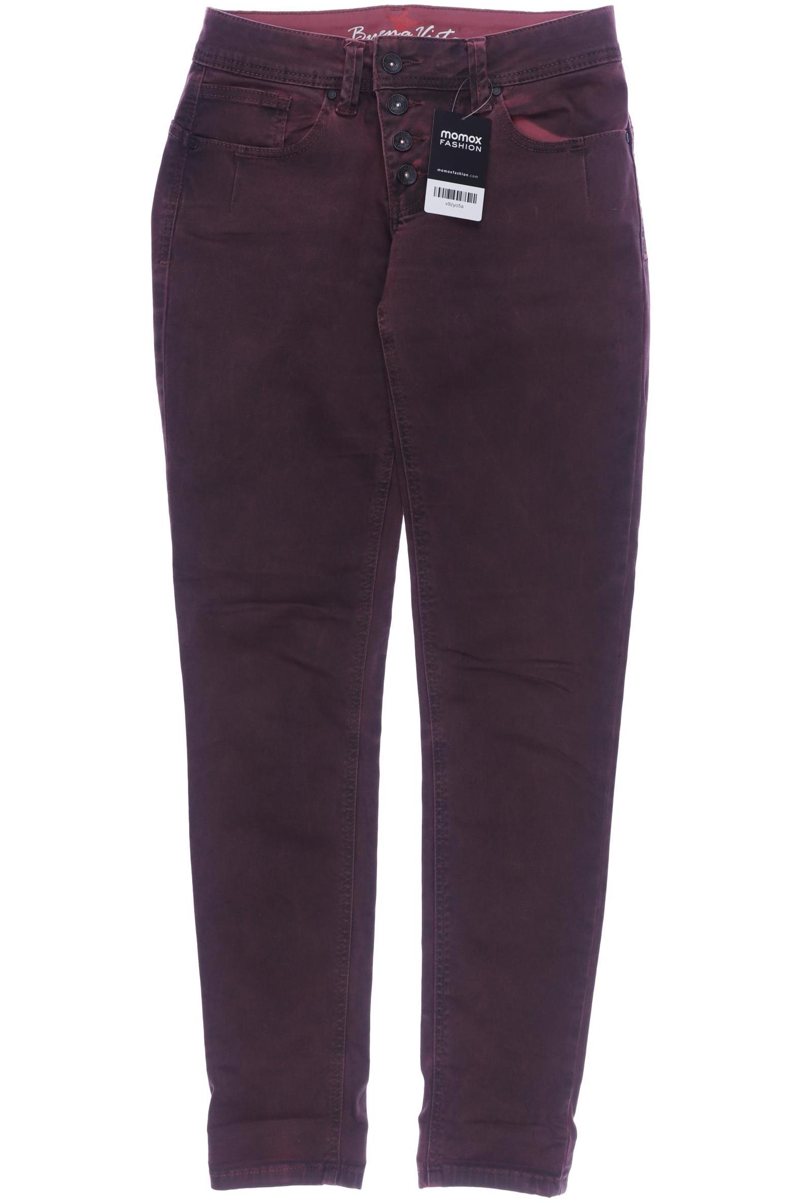 

Buena Vista Damen Jeans, bordeaux, Gr. 0