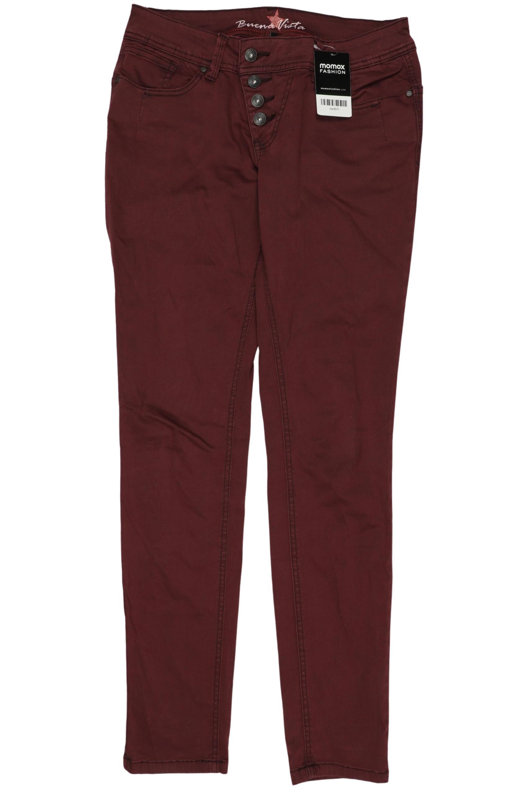 

Buena Vista Damen Stoffhose, bordeaux, Gr. 0