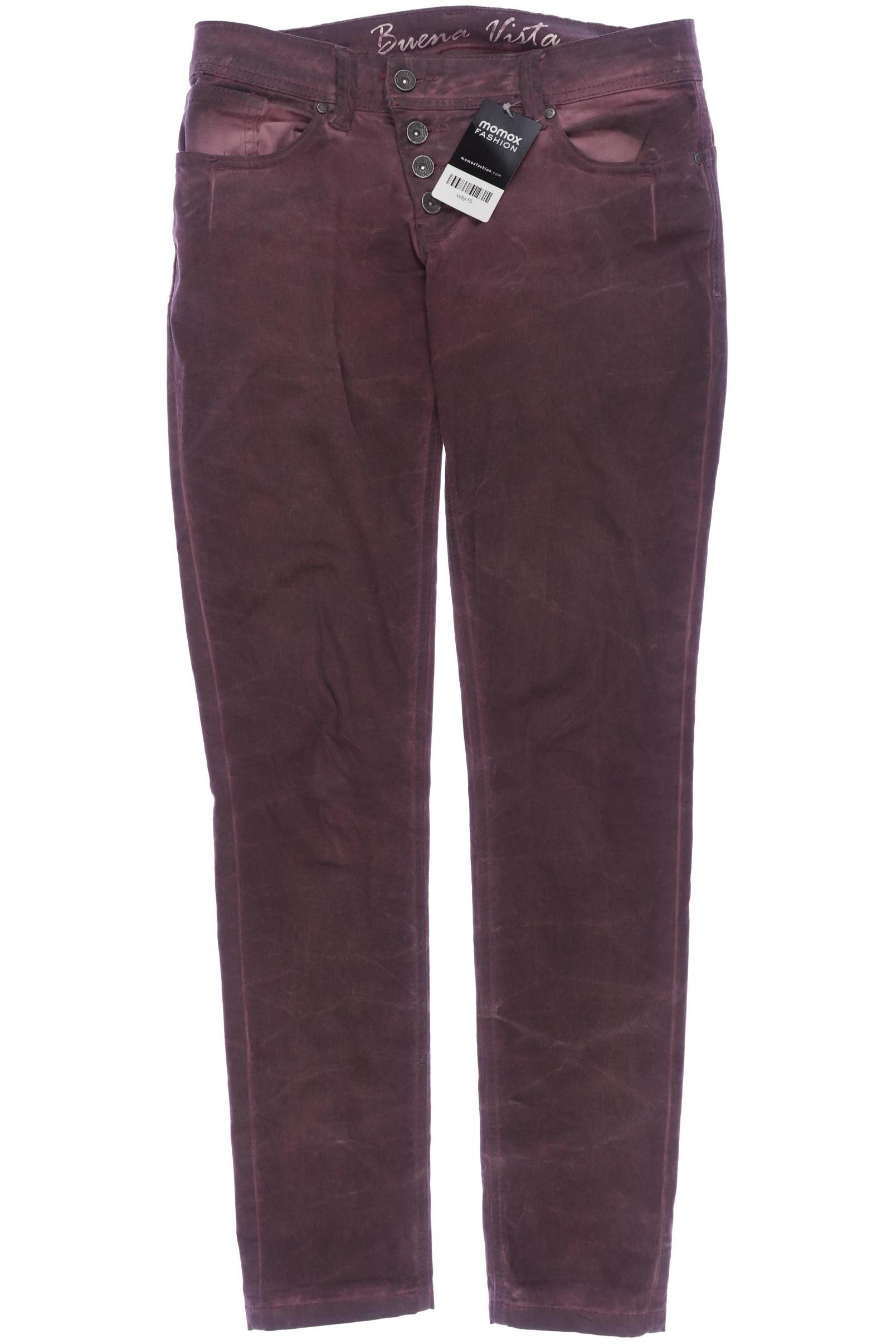 

Buena Vista Damen Jeans, bordeaux, Gr. 0