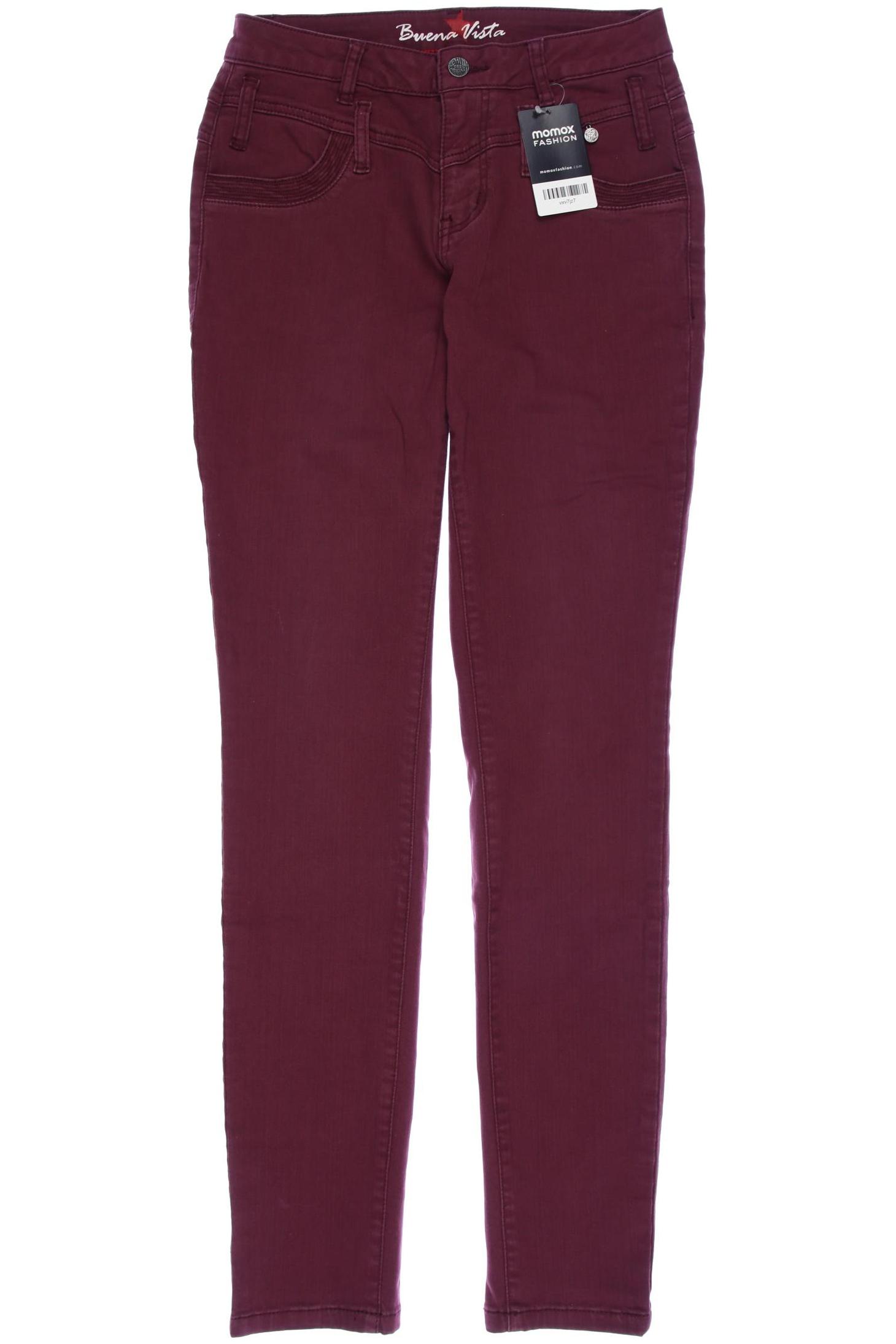

Buena Vista Damen Jeans, bordeaux, Gr. 0