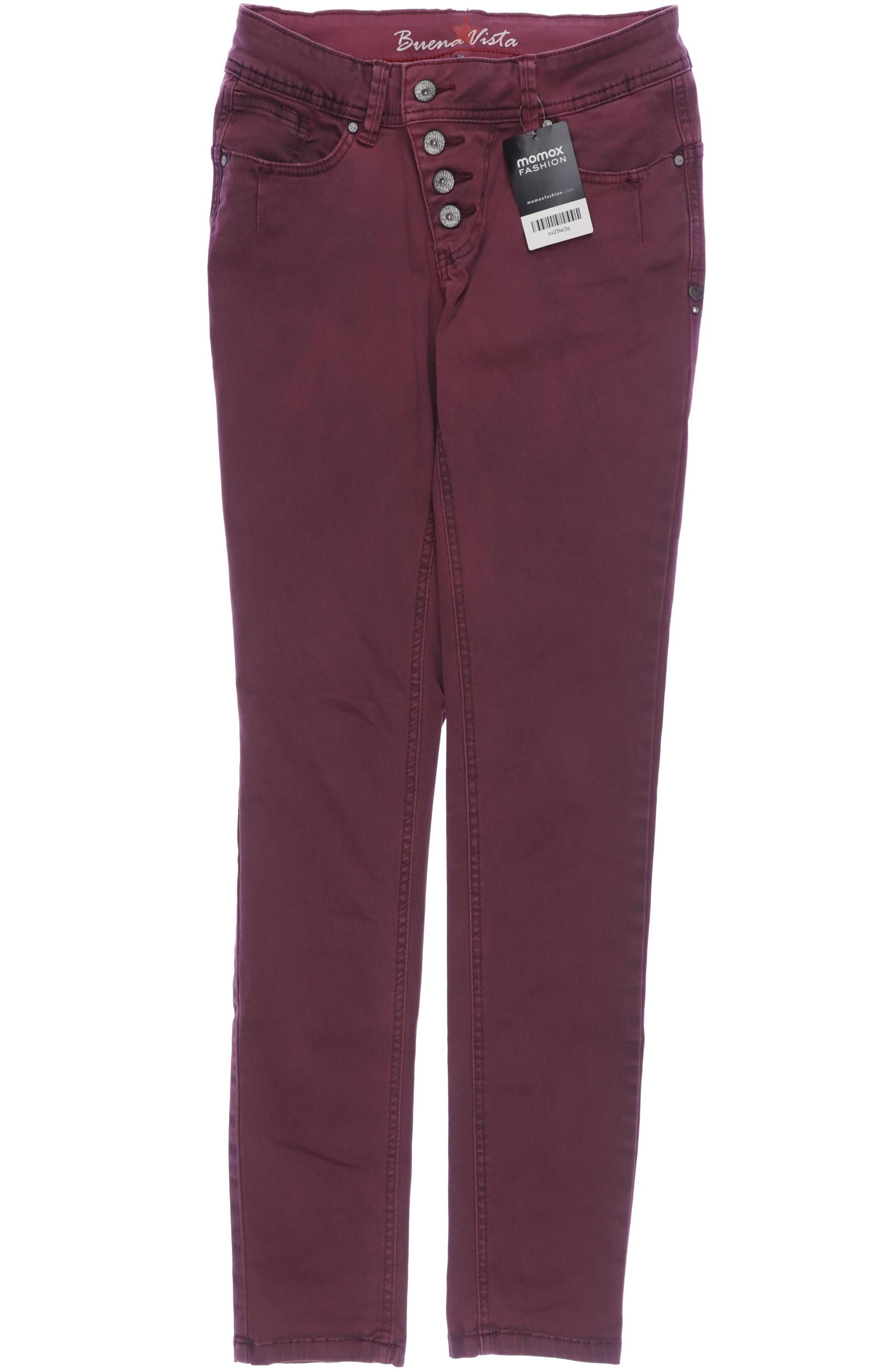 

Buena Vista Damen Jeans, bordeaux, Gr. 0