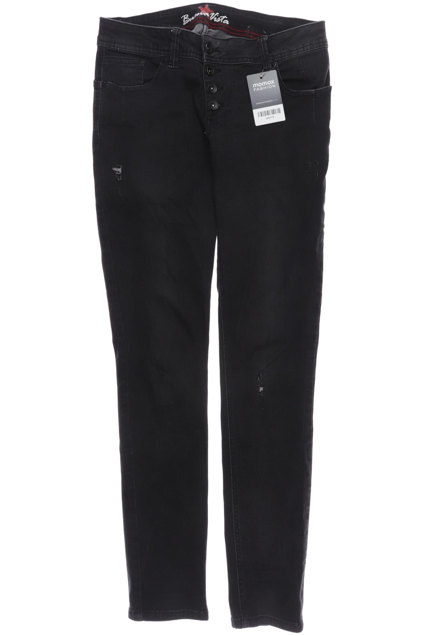 

Buena Vista Damen Jeans, schwarz, Gr. 0