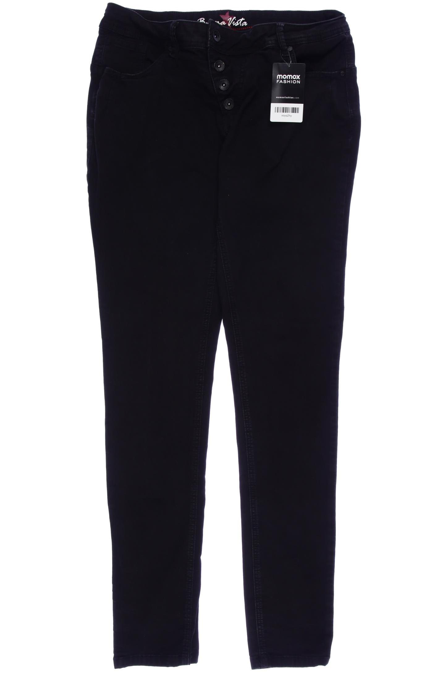 

Buena Vista Damen Jeans, schwarz, Gr. 0