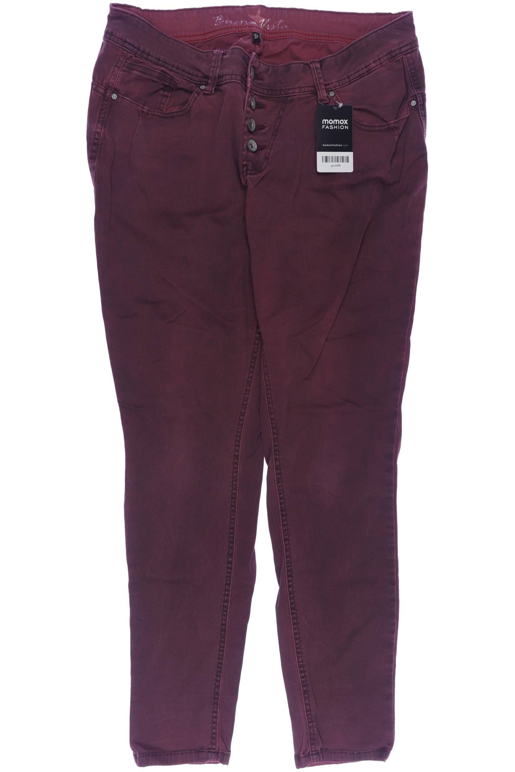 

Buena Vista Damen Jeans, bordeaux, Gr. 0