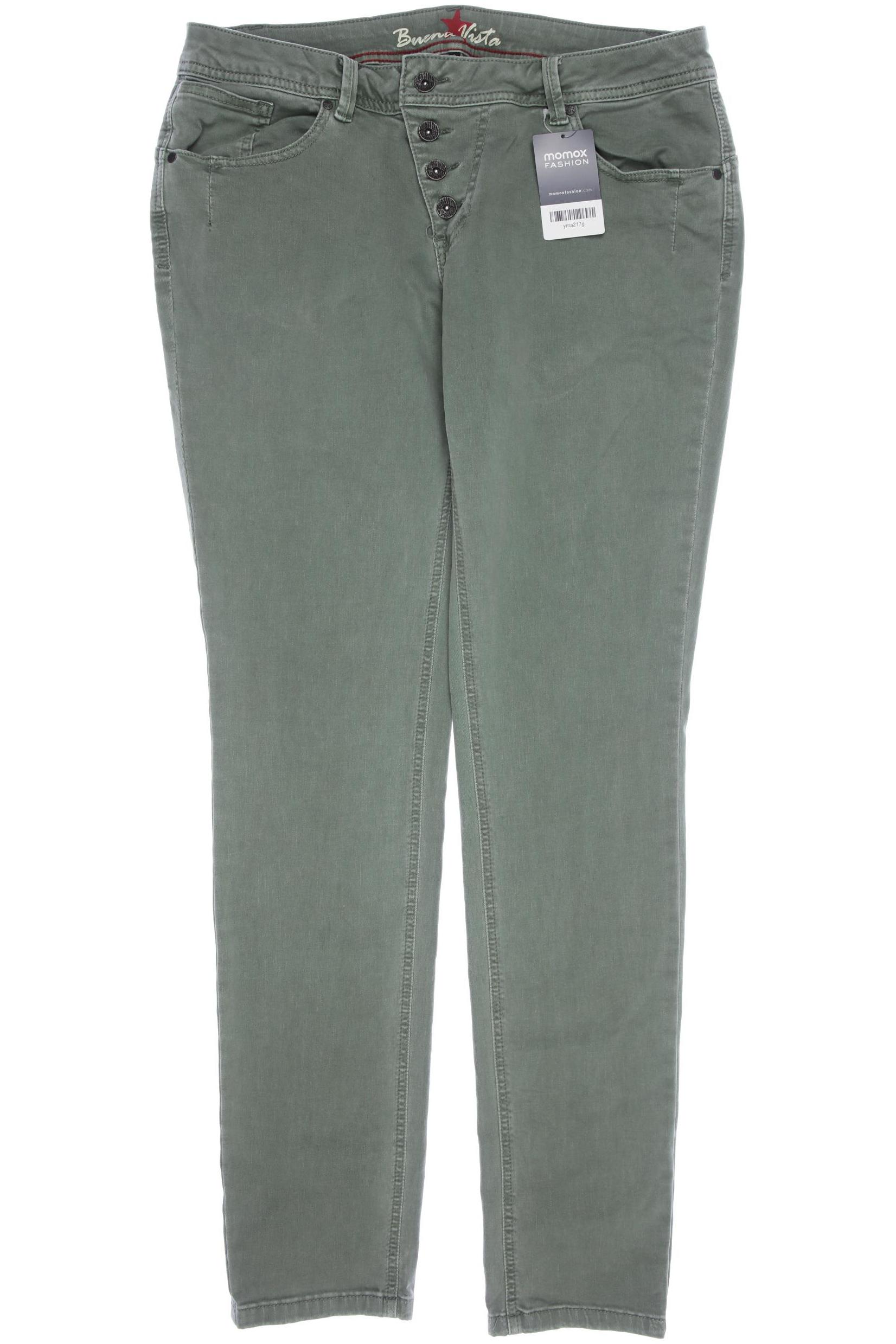 

Buena Vista Damen Jeans, grün, Gr. 0