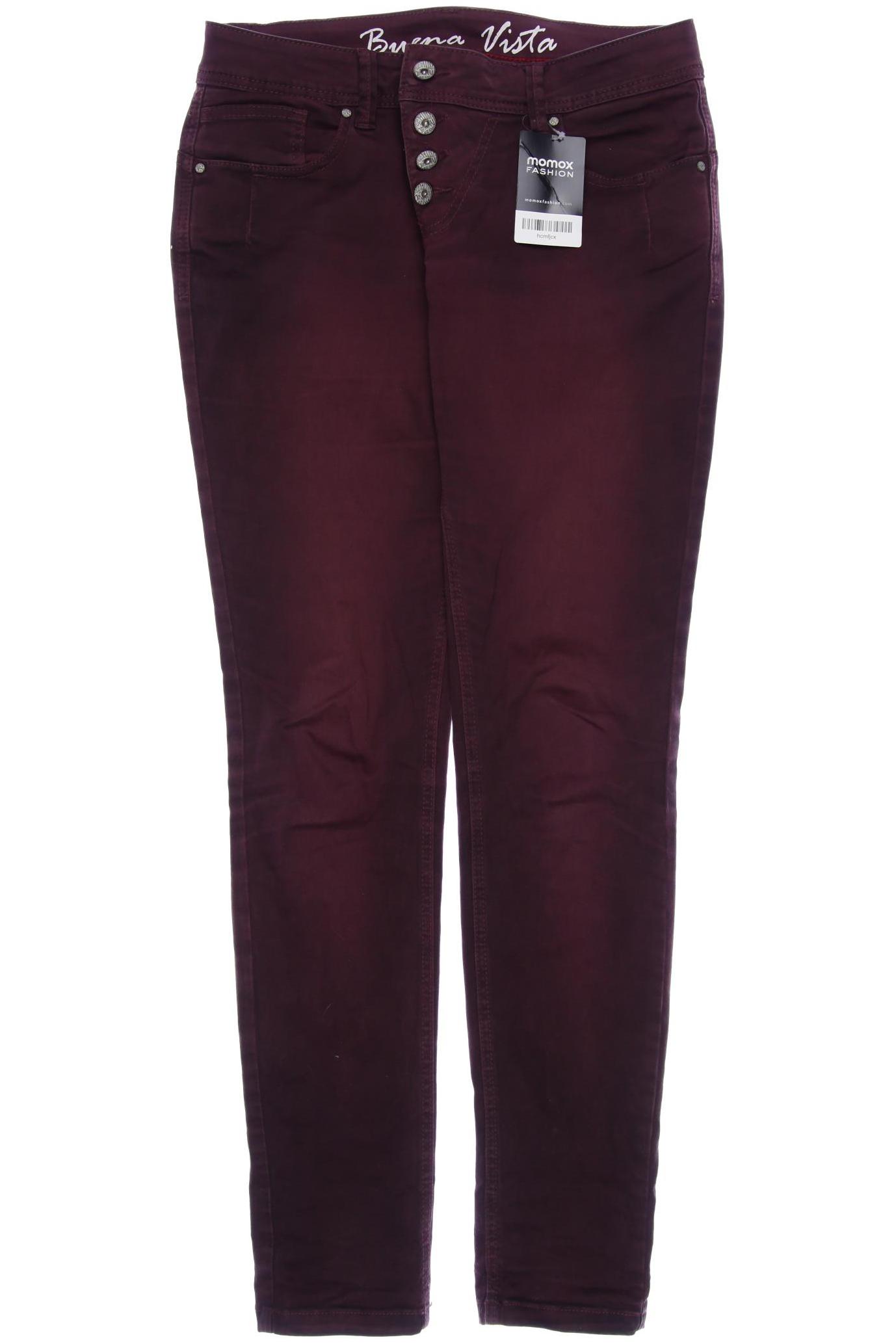 

Buena Vista Damen Jeans, bordeaux, Gr. 0