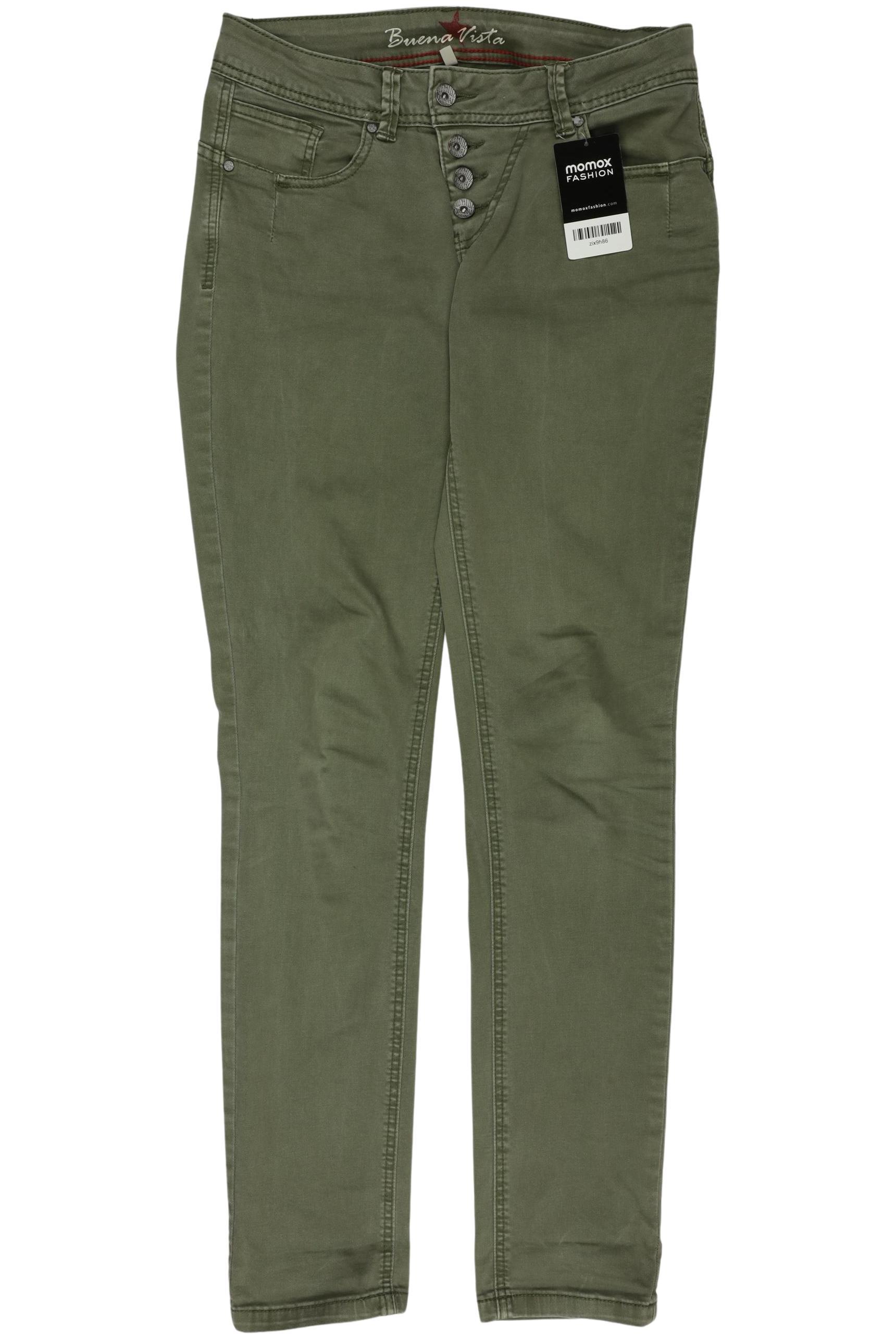 

Buena Vista Damen Jeans, grün, Gr. 0