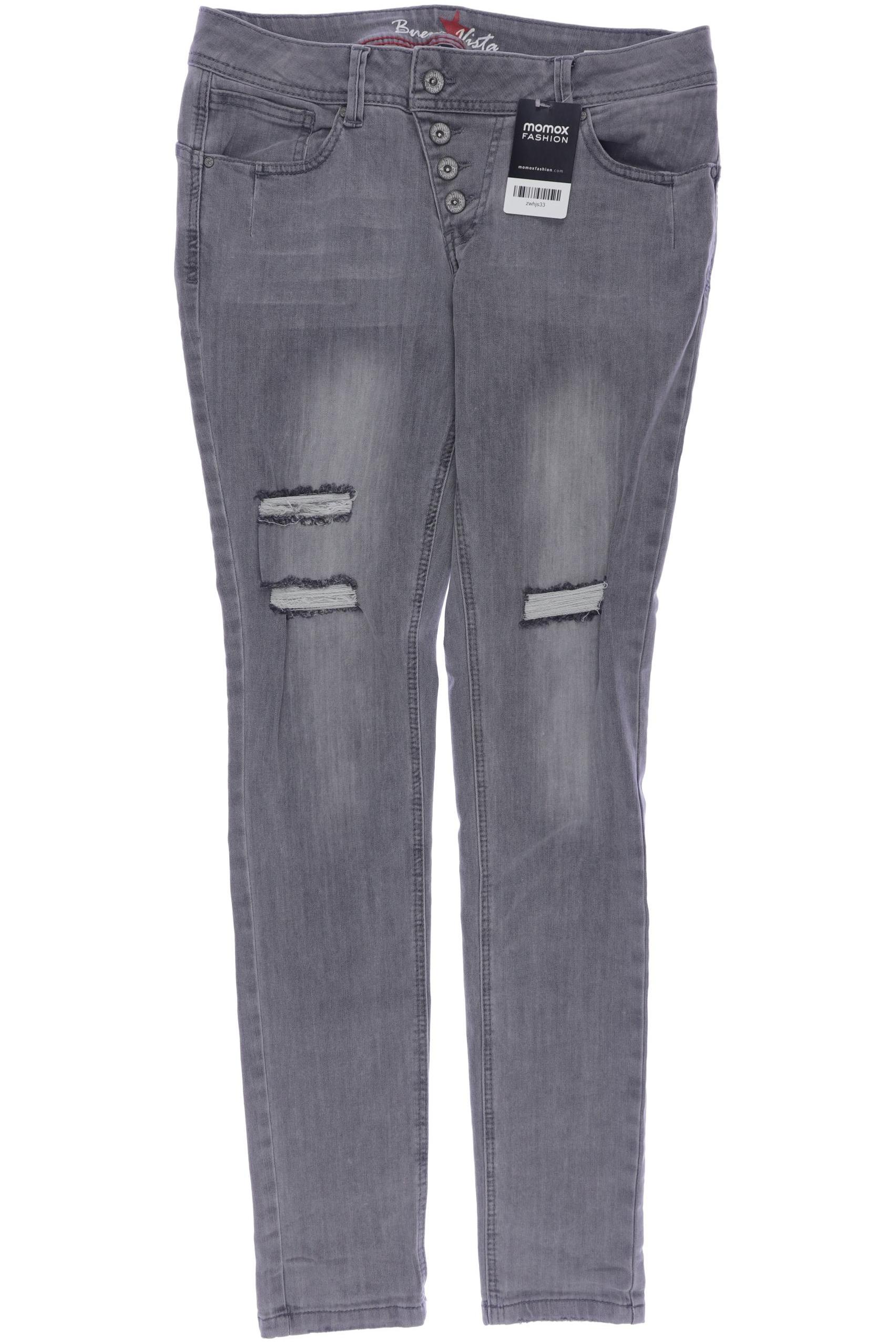 

Buena Vista Damen Jeans, grau, Gr. 0