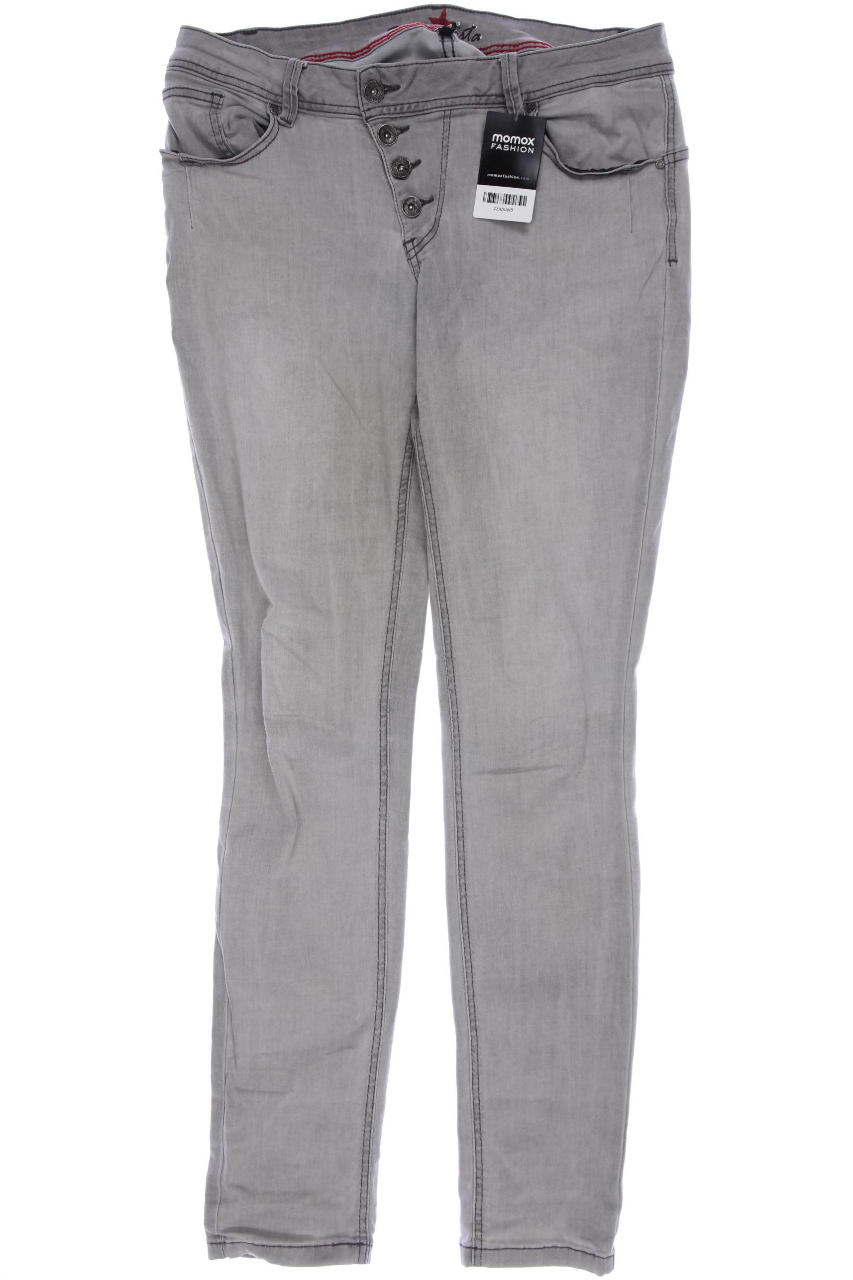 

Buena Vista Damen Jeans, grau, Gr. 0