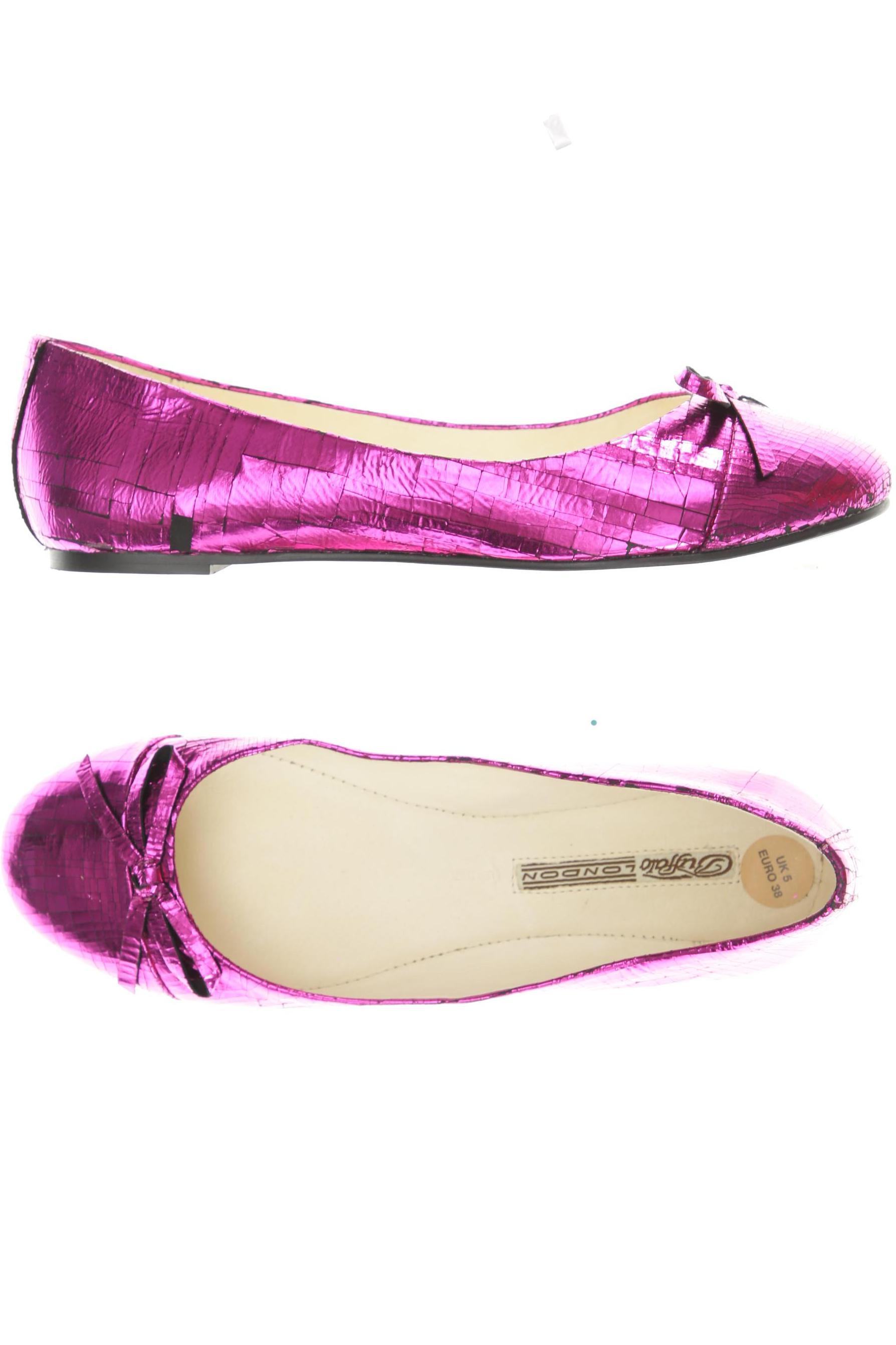 

Buffalo London Damen Ballerinas, pink, Gr. 38
