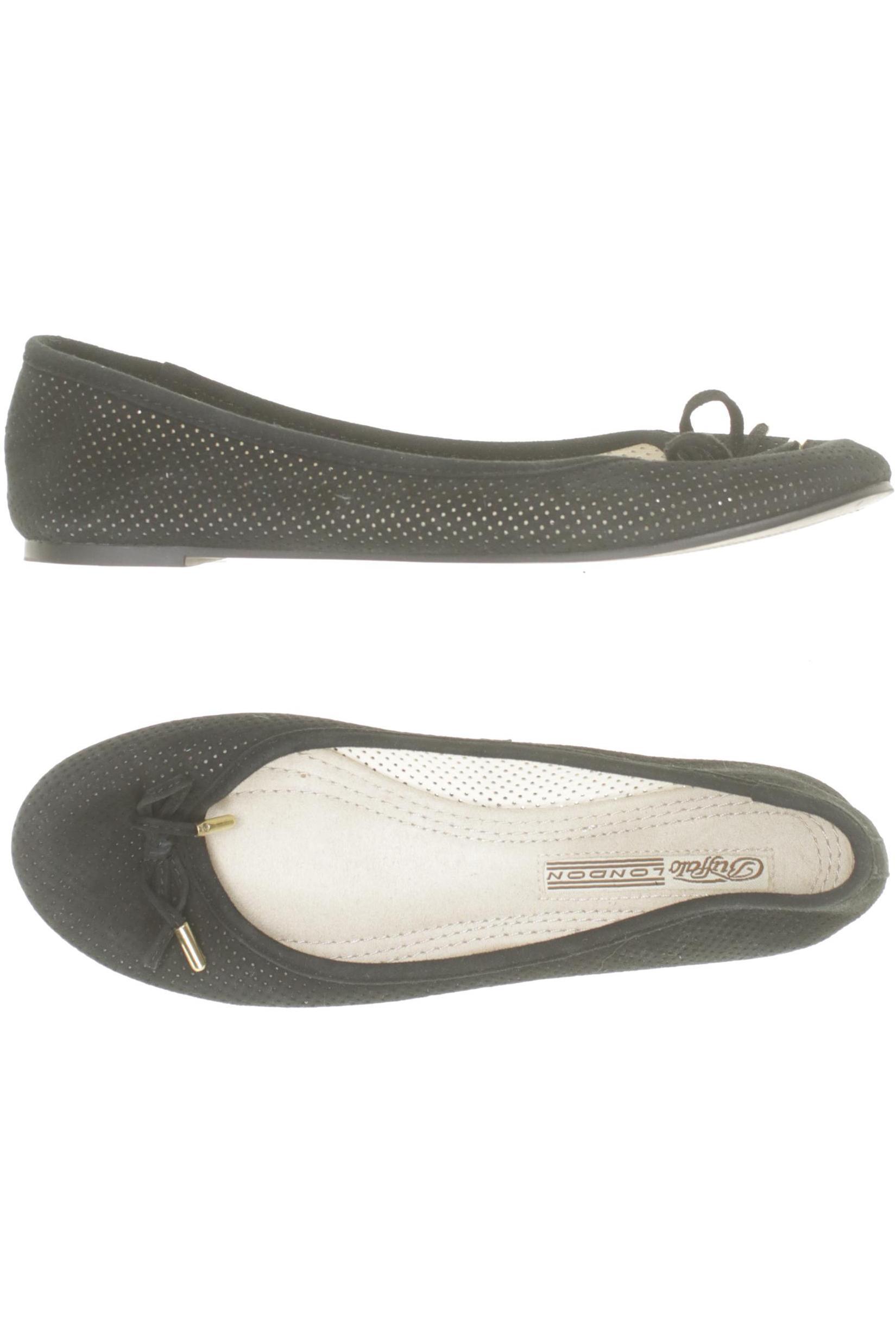 

Buffalo London Damen Ballerinas, schwarz, Gr. 38