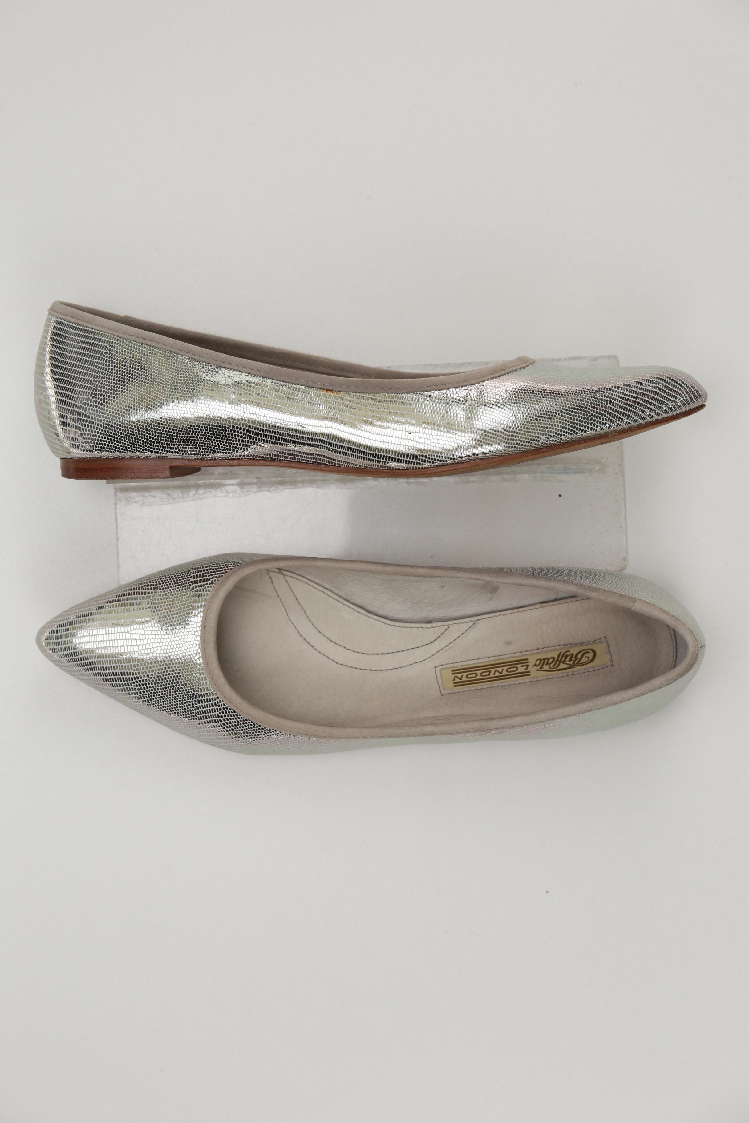 

Buffalo London Damen Ballerinas, silber, Gr. 39