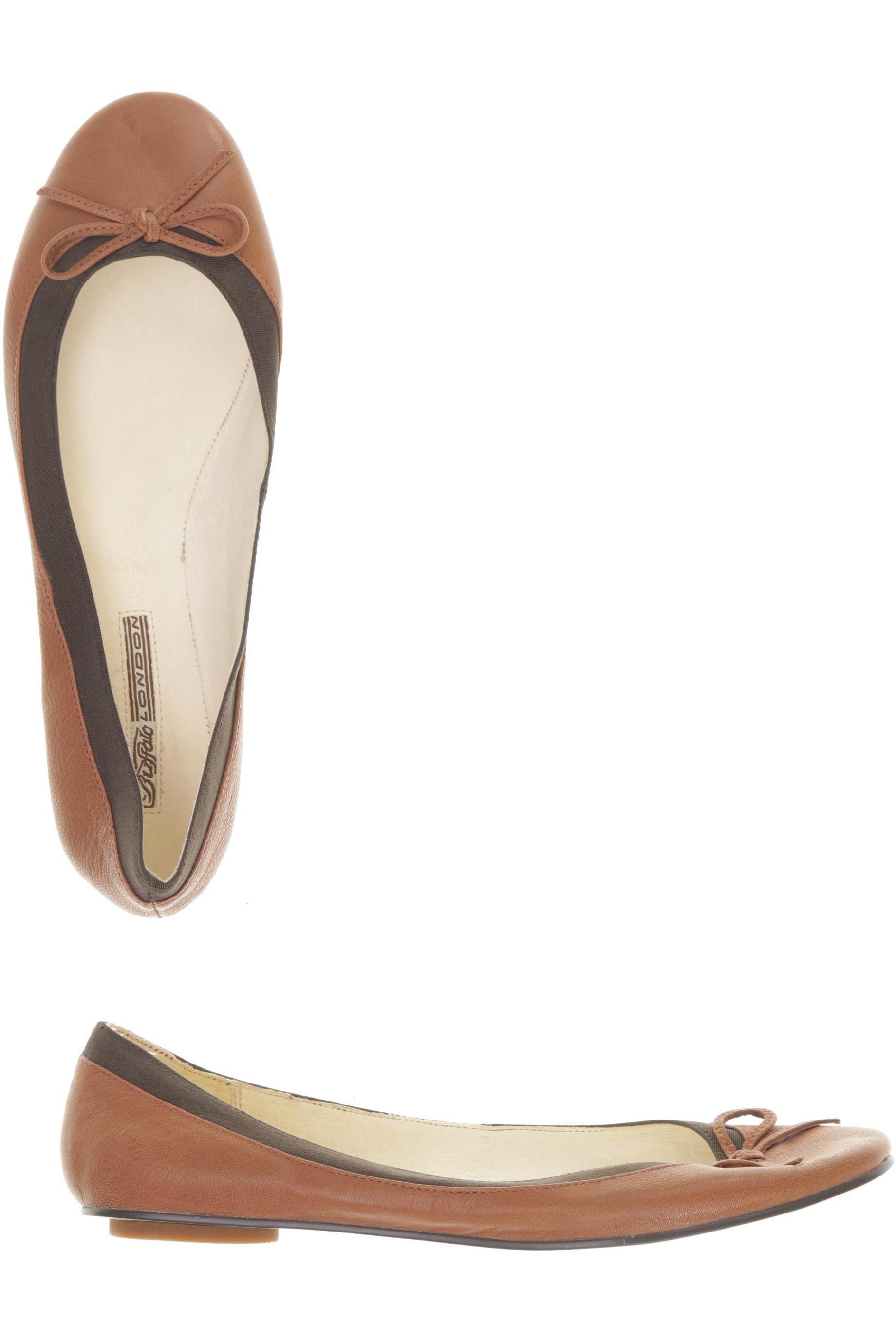 

Buffalo London Damen Ballerinas, braun, Gr. 40