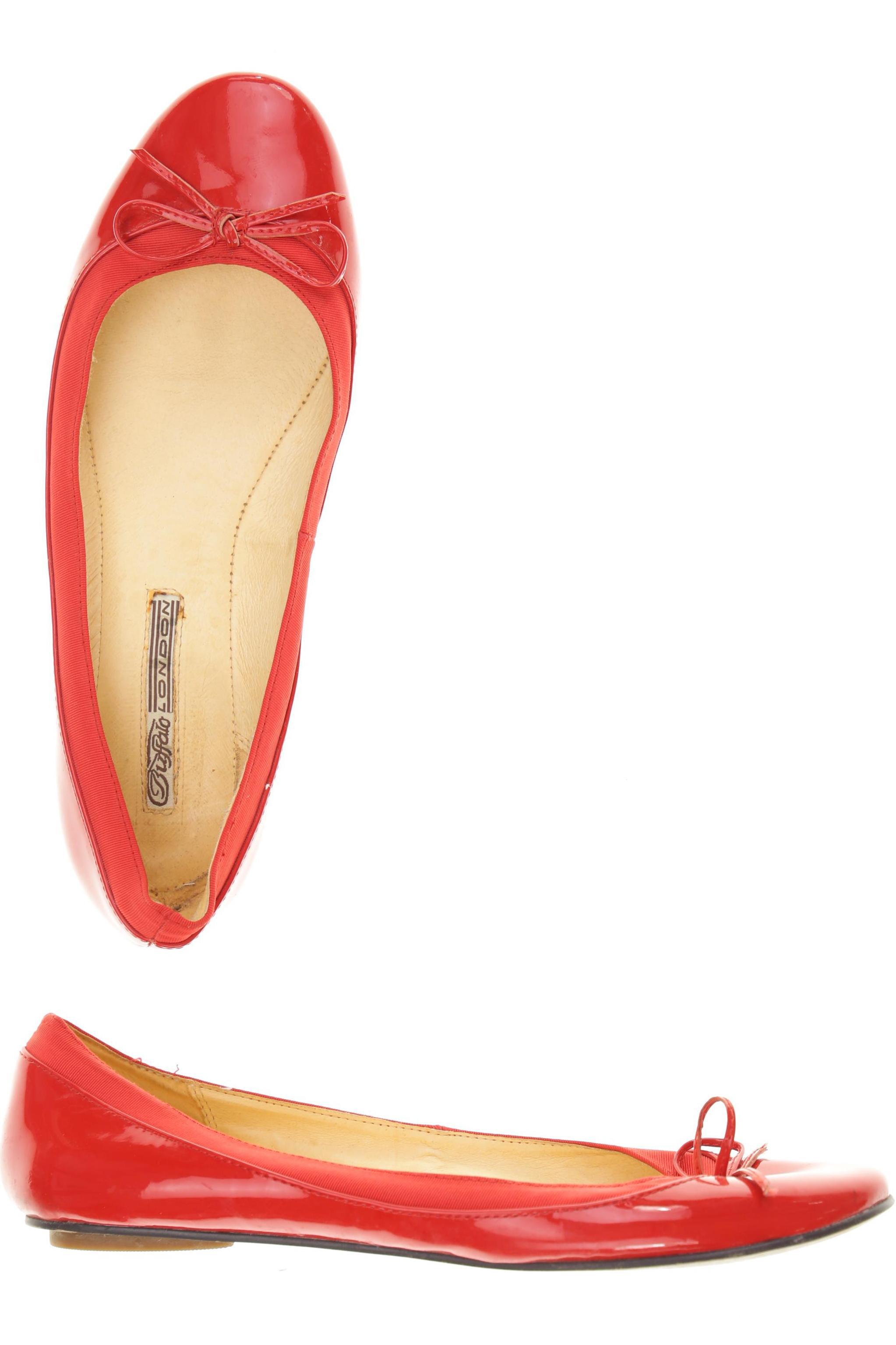 

Buffalo London Damen Ballerinas, rot, Gr. 39