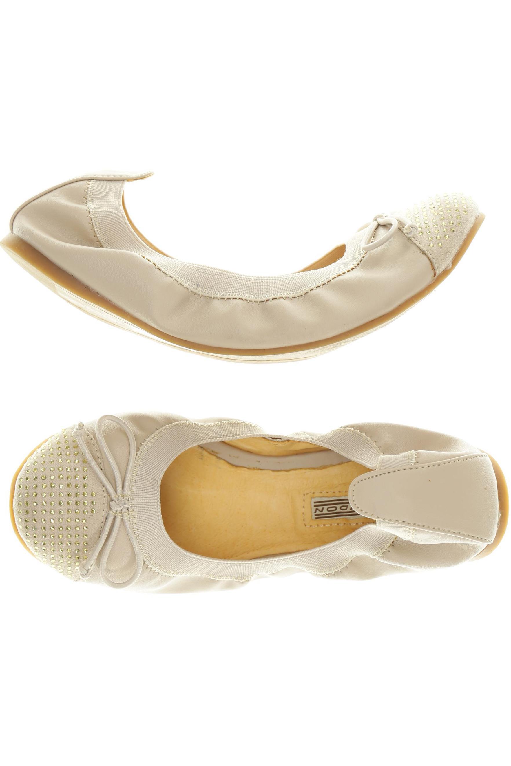 

Buffalo London Damen Ballerinas, beige, Gr. 38