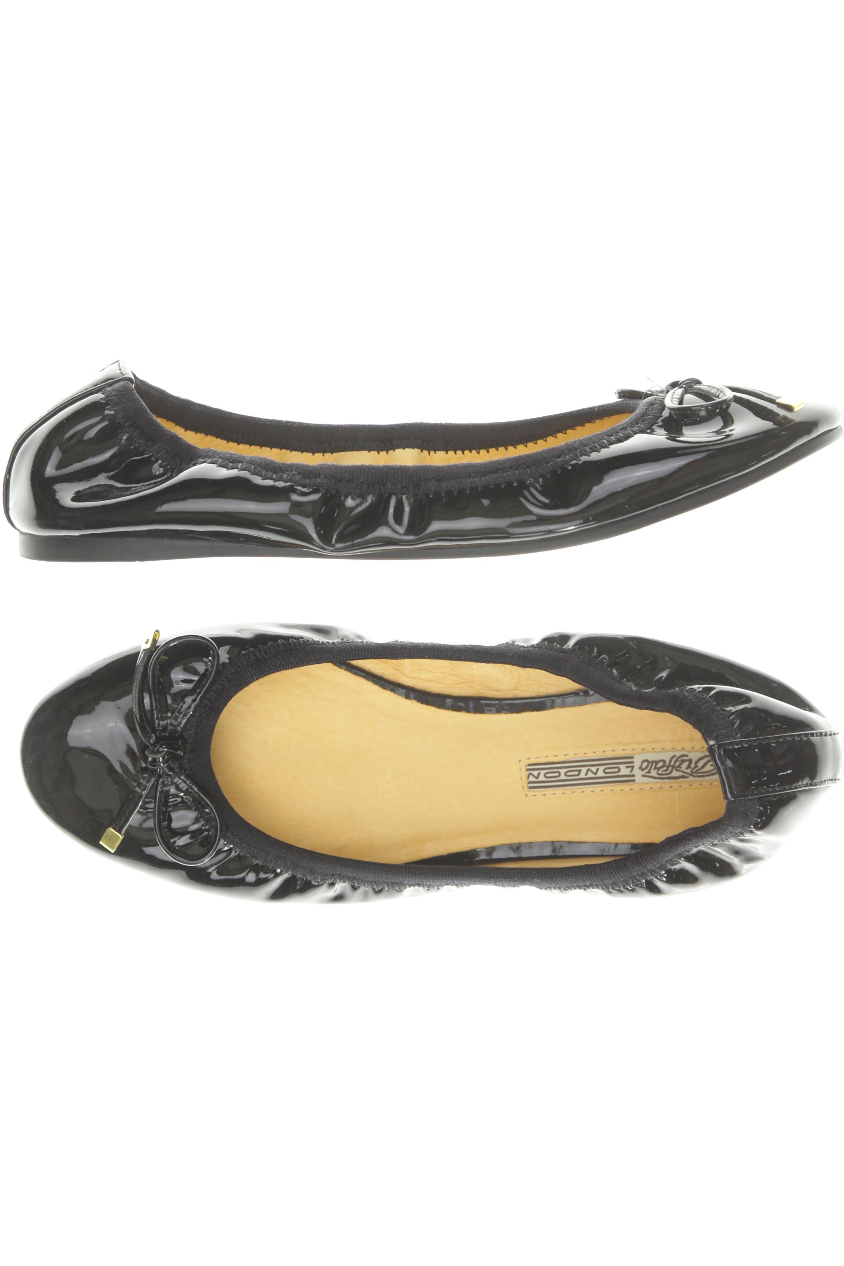 

Buffalo London Damen Ballerinas, schwarz, Gr. 39